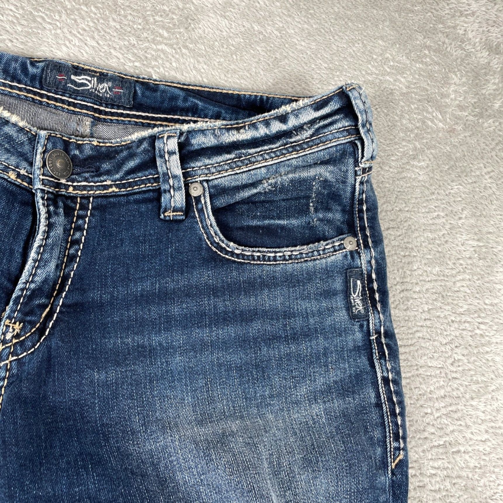 Silver Jeans Co. VINTAGE? No. Size 29" - 5 Thumbnail