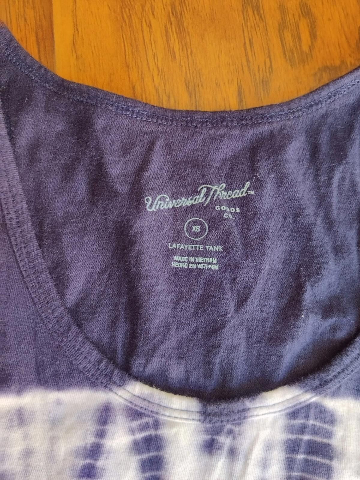 Other Lot Of 2 Shirts Tops Womens Size XS Universal Threads & No B Size XS / US 0-2 / IT 36-38 - 3 Thumbnail
