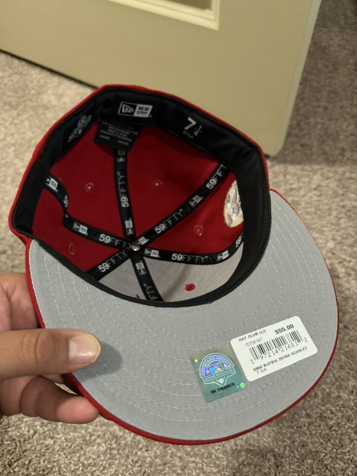 Hat Club 7 1/4 New Era Buffalo Bisons 25th Anniversary Size ONE SIZE - 4 Thumbnail