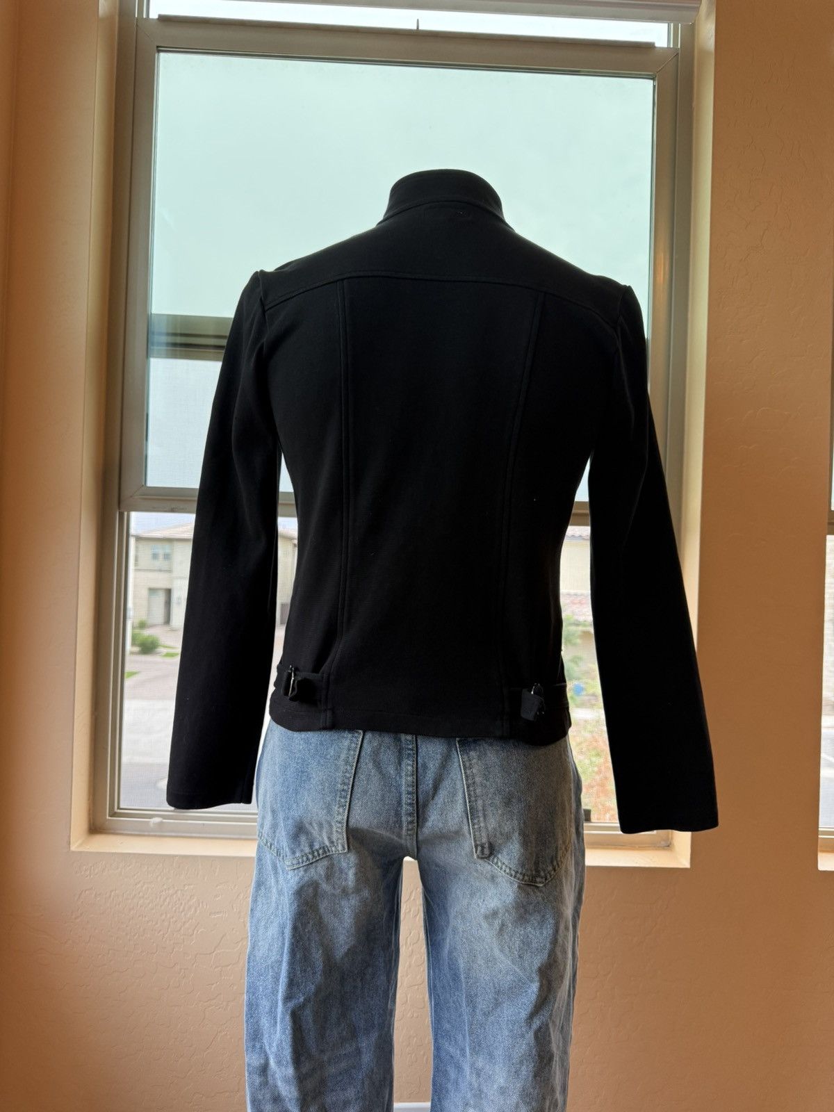 agnes b. Agnes B. Homme Black Double-Breasted Jacket - French Style Size M / US 6-8 / IT 42-44 - 10 Thumbnail