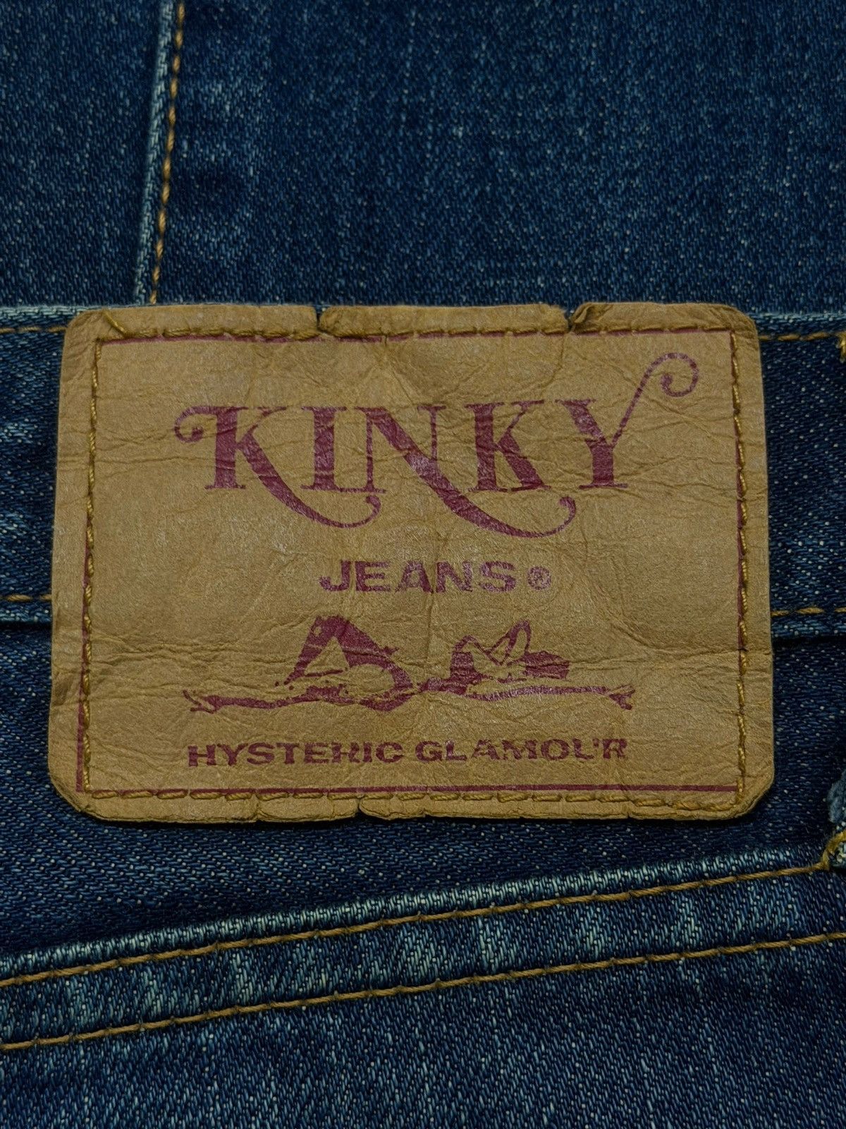 Hysteric Glamour Vintage 00s HYSTERIC GLAMOUR Kinky Jeans | Selvedge Denim Size US 30 / EU 46 - 15 Thumbnail