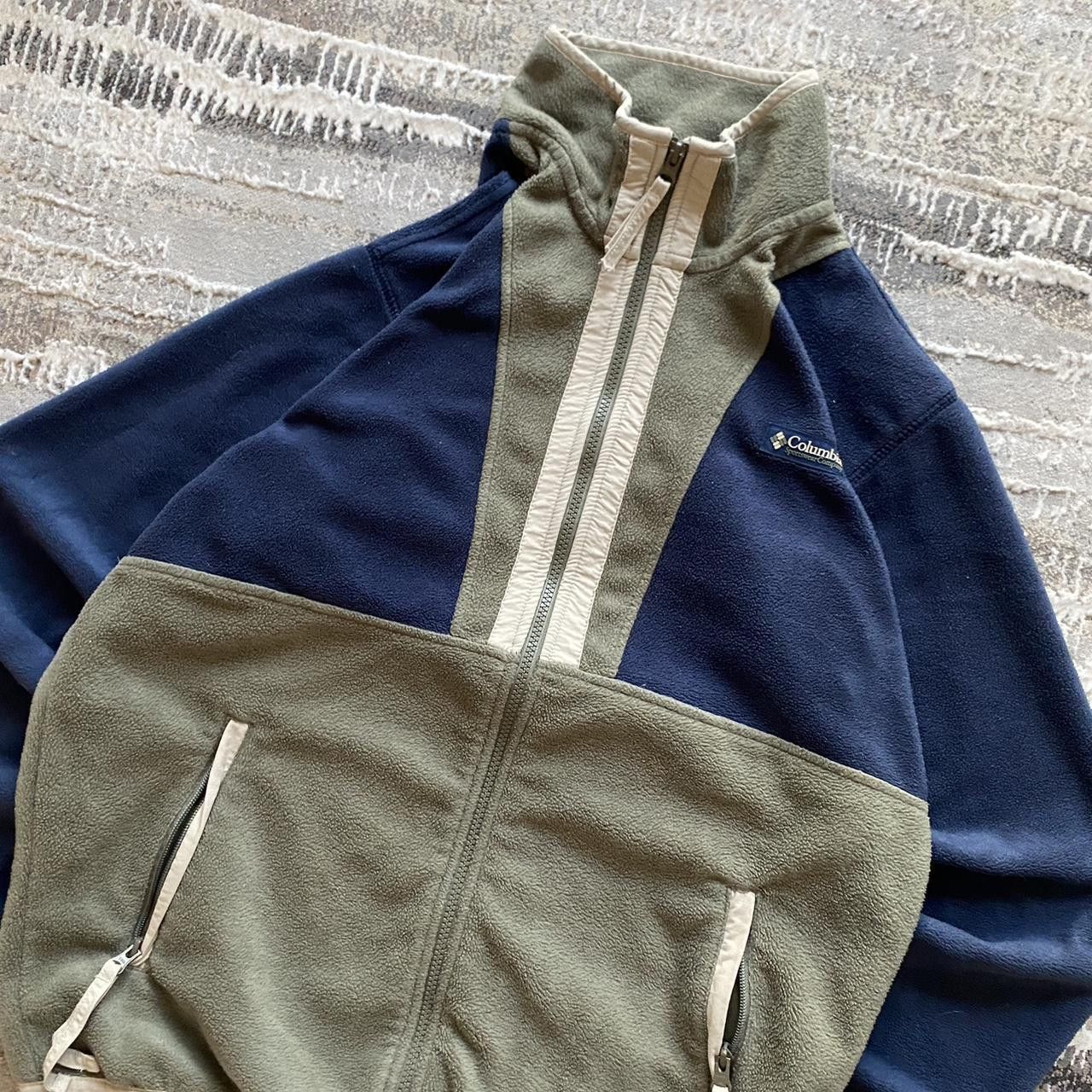 Columbia 90s Columbia Fleece Sweater Multi M Size US M / EU 48-50 / 2 - 2 Thumbnail