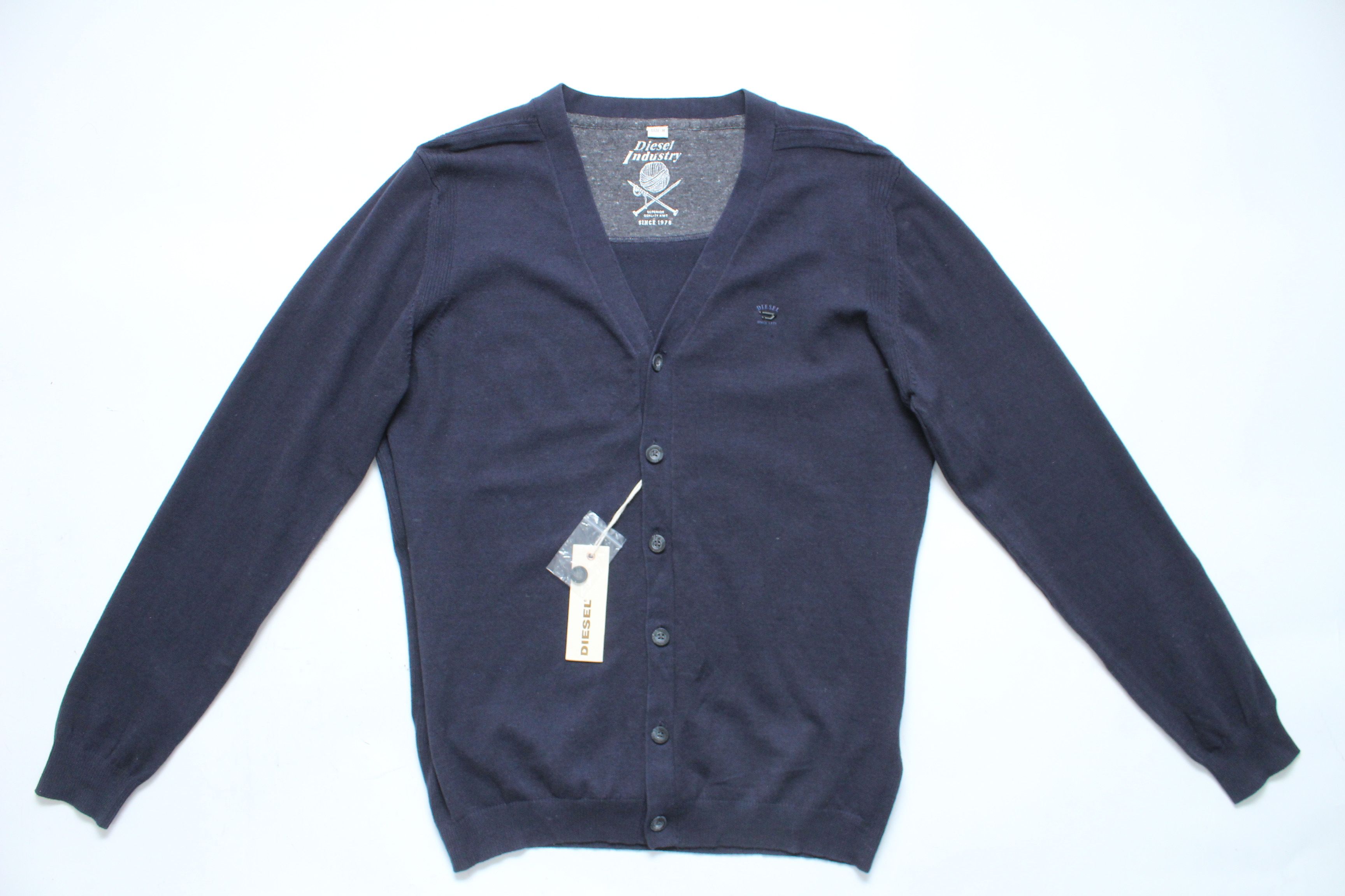 Diesel Diesel Cardigan Sweater Mens Size M New Vintage Rare Size US M / EU 48-50 / 2 - 3 Thumbnail