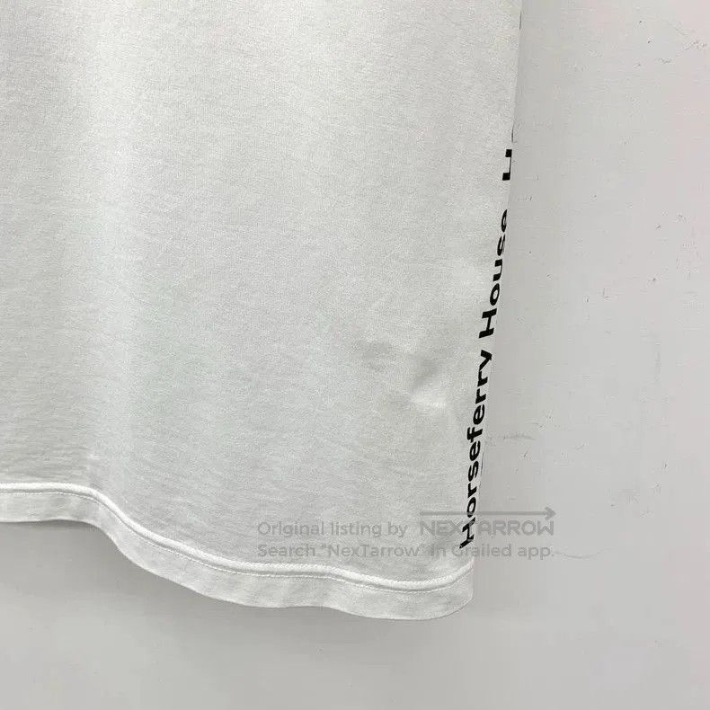 Burberry Burberry White Letter Print Cotton T. Size US L / EU 52-54 / 3 - 4 Thumbnail