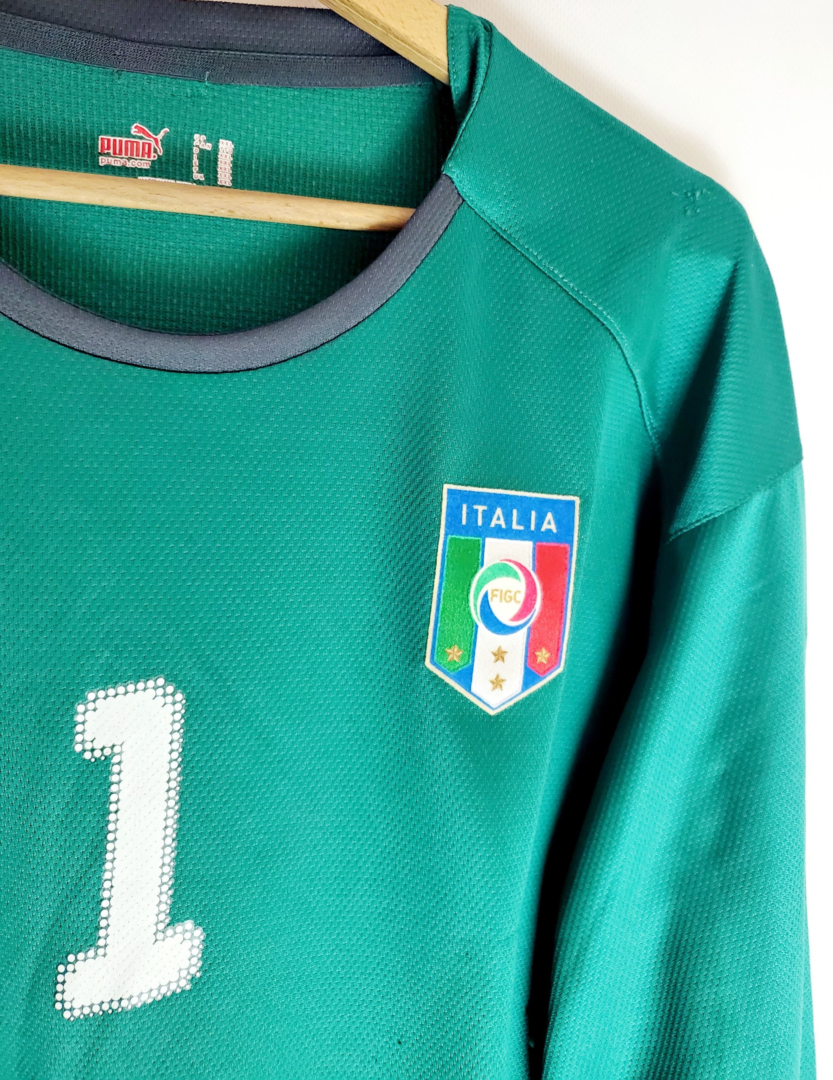Puma Vintage Italy Goalkeeper #1 Buffon 2008-2011jersey XXL Size US XXL / EU 58 / 5 - 4 Thumbnail