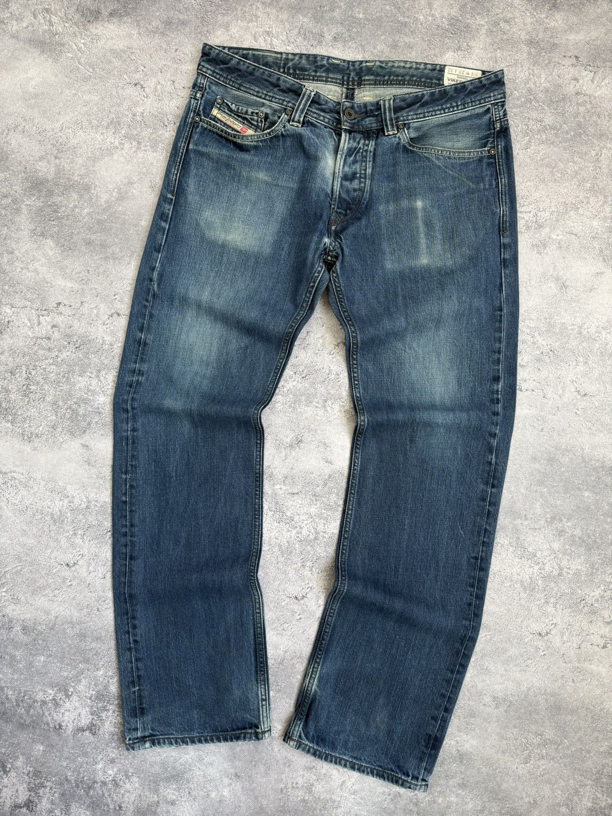 Diesel Vintage Diesel Jeans Flared Baggy Denim 90s Y2K Rare Size US 33 - 4 Thumbnail