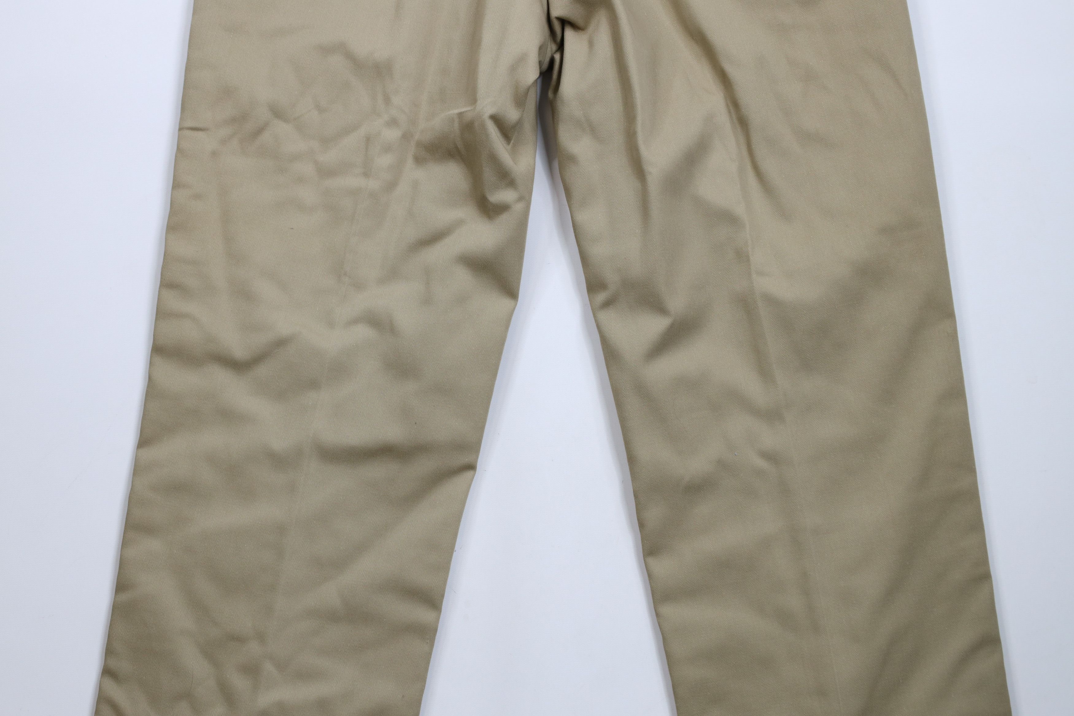 L.L. Bean × Vintage Vintage 70s LL Bean Lined Wide Leg Work Pants Beige USA Size US 36 / EU 52 - 13 Thumbnail