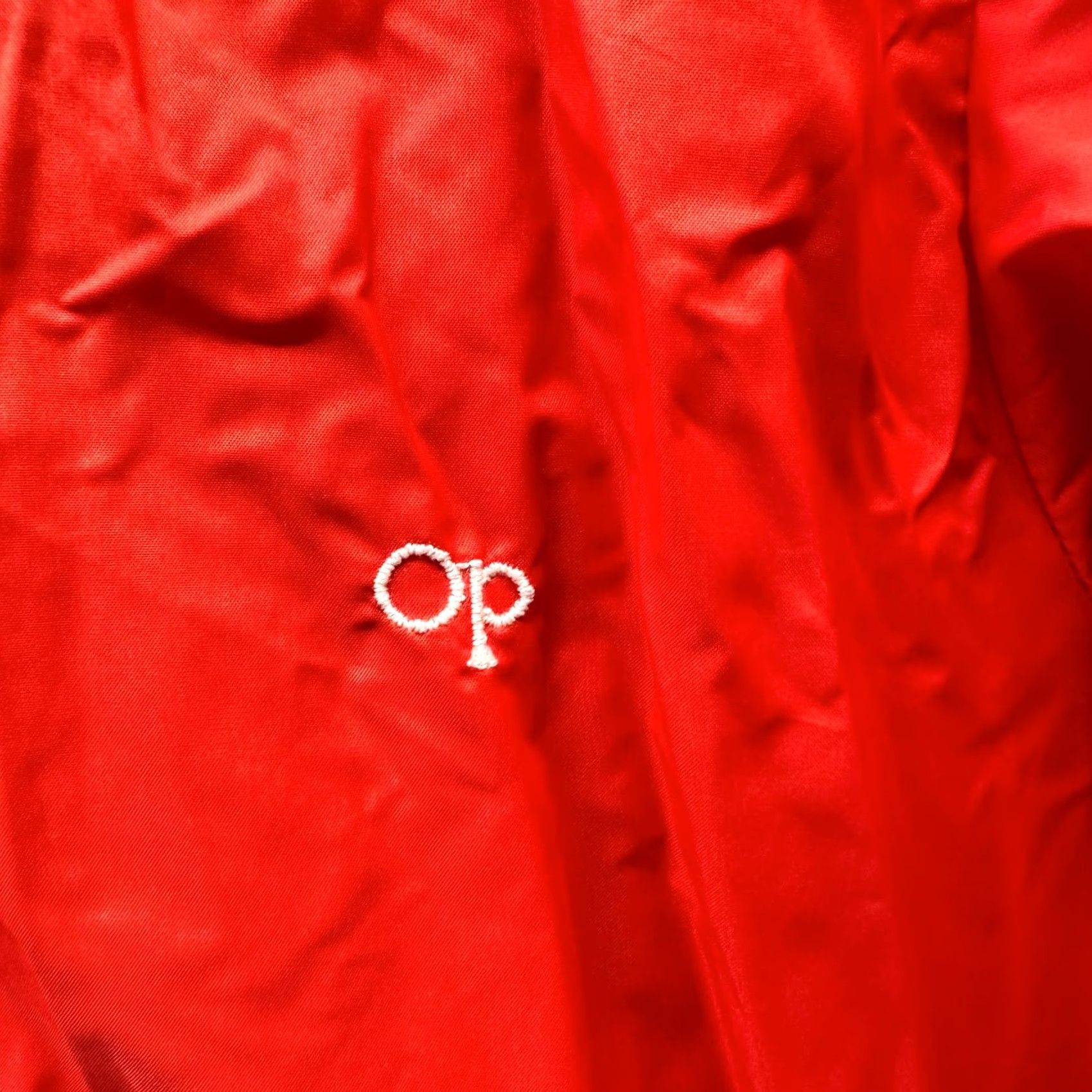 Ocean Pacific Vintage Ocean Pacific Jacket Mens Windbreaker M Red Logo Full Zip OP Windbreaker Mens Size US M / EU 48-50 / 2 - 4 Thumbnail