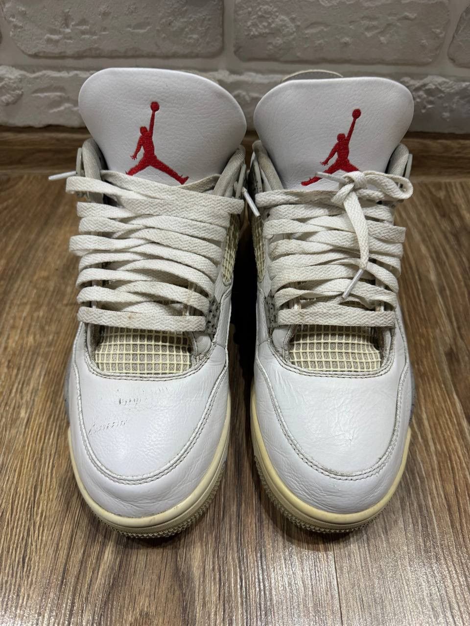 Jordan Brand Nike Air Jordan 4 Retro White Oreo Size US 10.5 / EU 43-44 - 4 Thumbnail