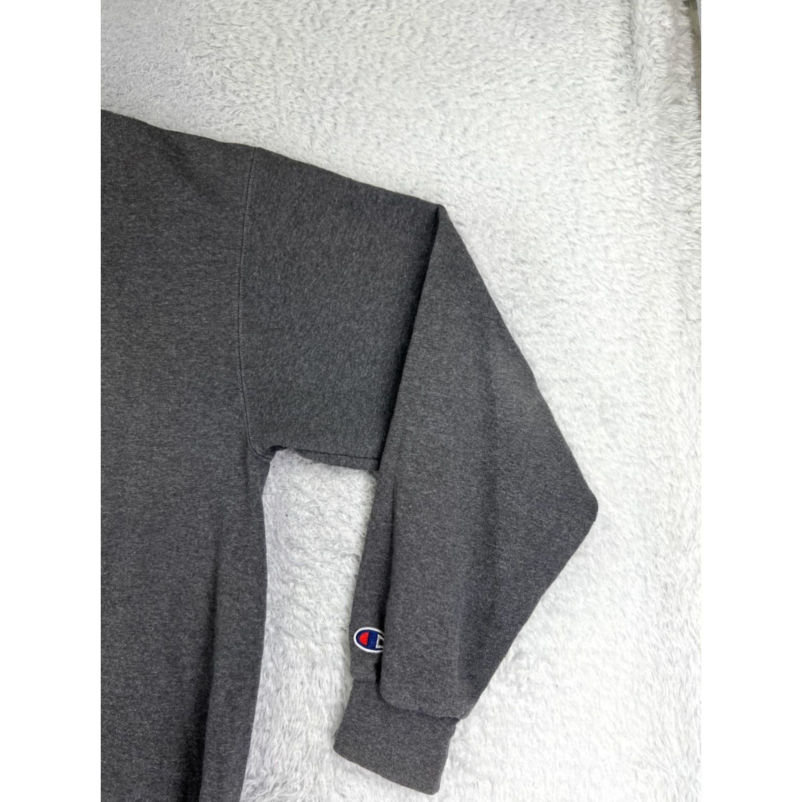 Champion Champion Sweater Men Large Gray Cotton Tiger Athletics Long Sleeve Crew Neck Size US L / EU 52-54 / 3 - 2 Thumbnail