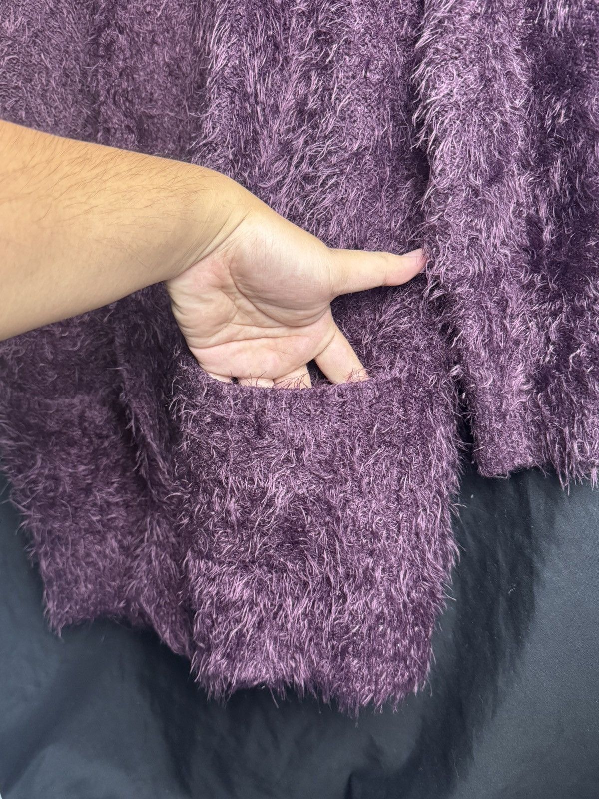 Beauty Beast × Hysteric Glamour × Japanese Brand Fuzzy Mohair Cardigan Knit Katies Kurt Styled Size US L / EU 52-54 / 3 - 5 Thumbnail