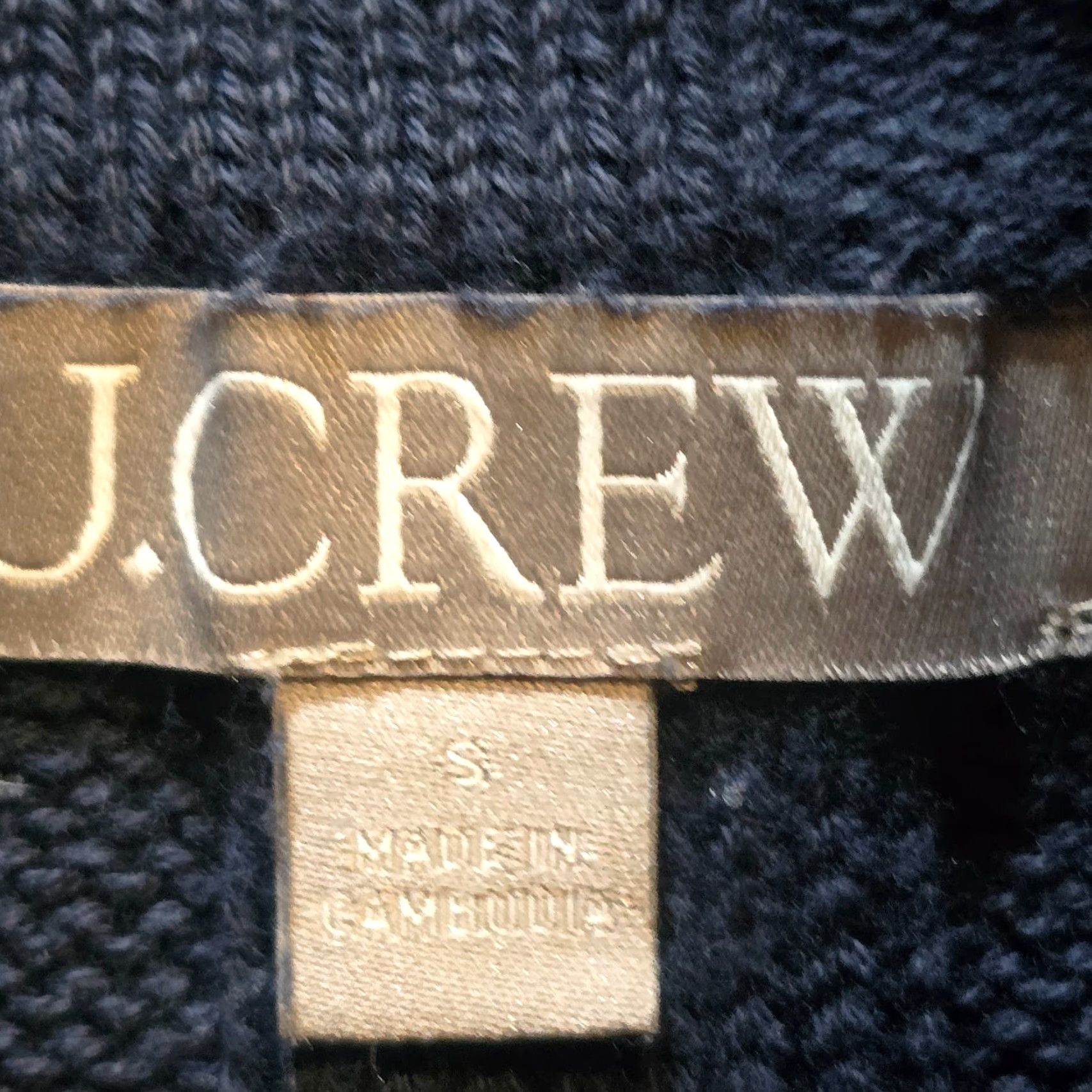 J.Crew J.CREW Sweater Womens Size Small Blue Ribbed Turtleneck Preppy Capsule Casual Shirt Size S / US 4 / IT 40 - 5 Thumbnail