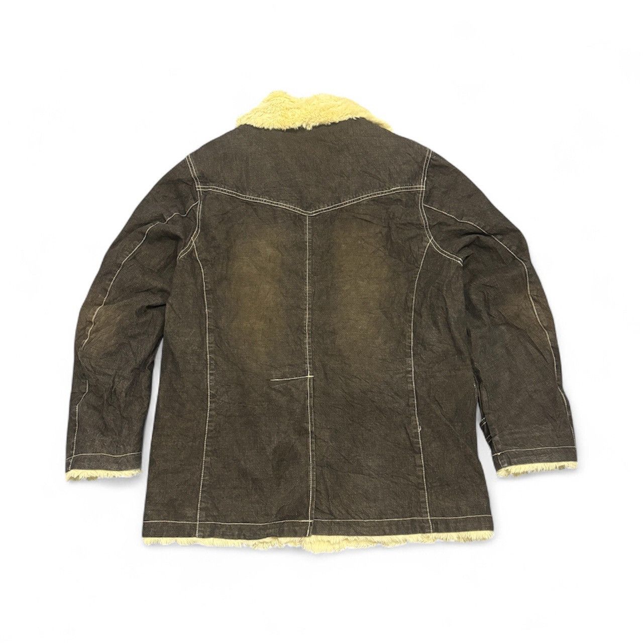 Japanese Brand Japanese Brand Allix Design Fur Denim Jacket Size US M / EU 48-50 / 2 - 2 Thumbnail