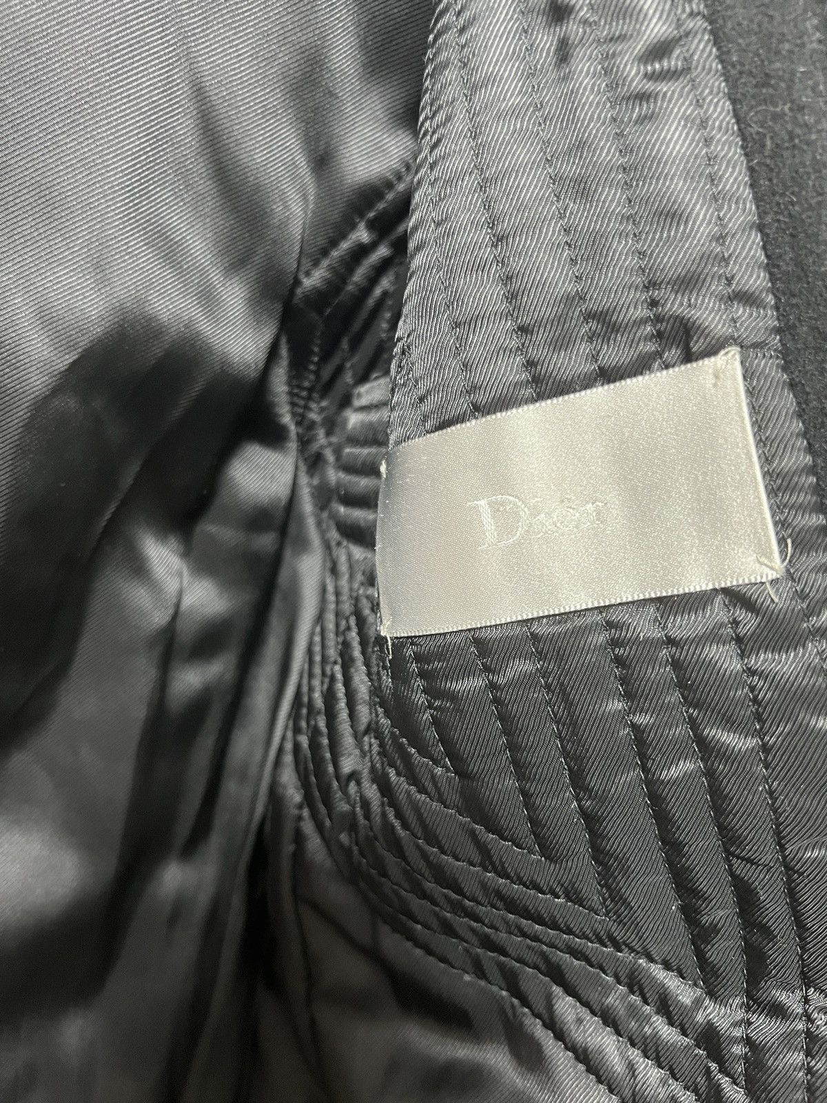 Dior Dior Homme AW04 "VOTC" Shearling Collar Aviator Jacket Size US M / EU 48-50 / 2 - 4 Thumbnail
