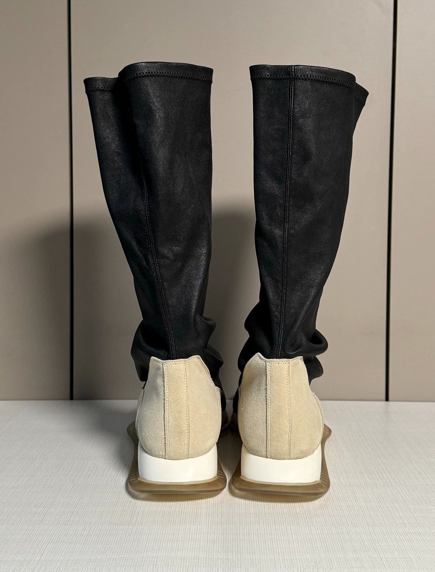 Rick Owens Rick Owens Oblique Runner Stretch Sock ClearTank 43 Size US 10 / EU 43 - 5 Thumbnail