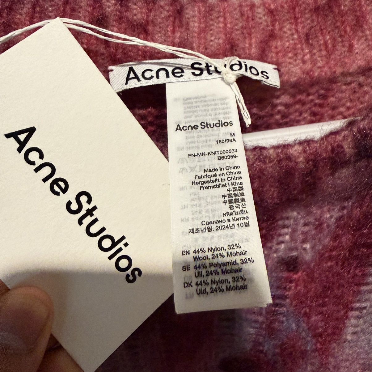Acne Studios ACNE Studios Keety Wool Blend distressed Sweater Size US M / EU 48-50 / 2 - 5 Thumbnail