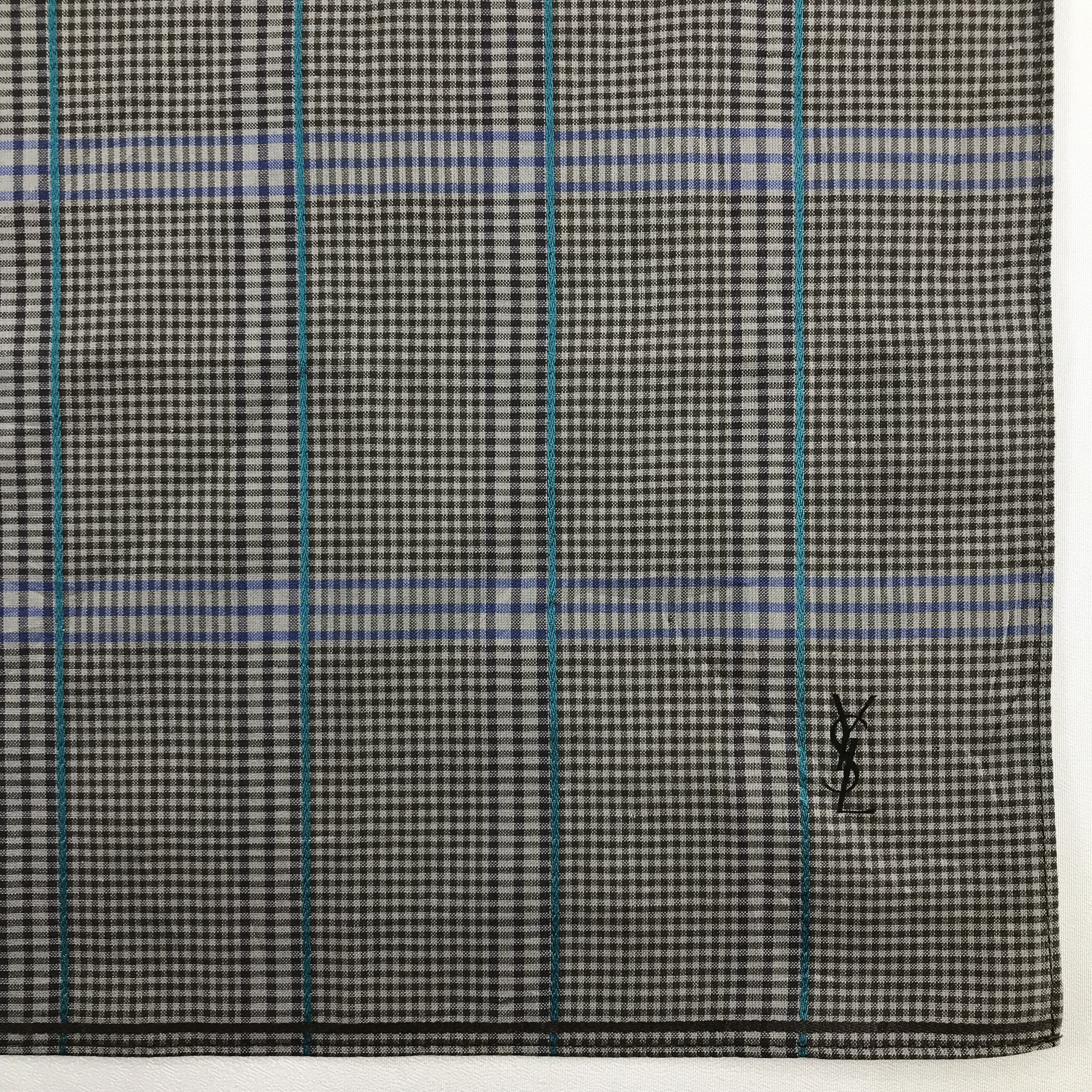 Yves Saint Laurent Yves Saint Laurent Handkerchief / Bandana / Neckerchief C544 Size ONE SIZE - 5 Thumbnail