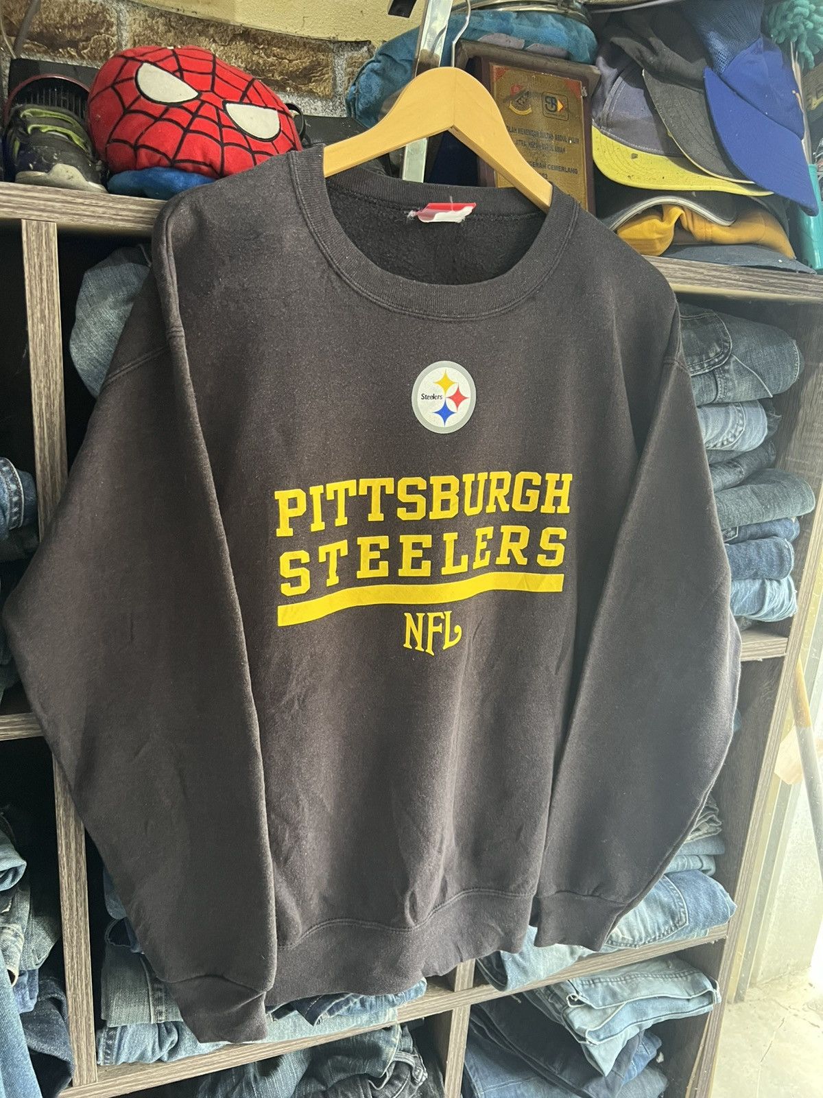 NFL 🔥Vintage NFL Pittsburgh Steelers Crewneck Sweatshirt Size US M / EU 48-50 / 2 - 7 Thumbnail