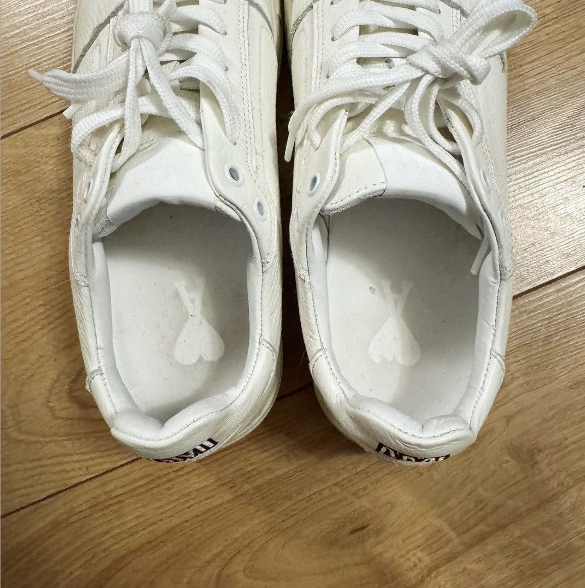 AMI AMI Paris Leather Sneakers Size US 10 / EU 43 - 4 Thumbnail