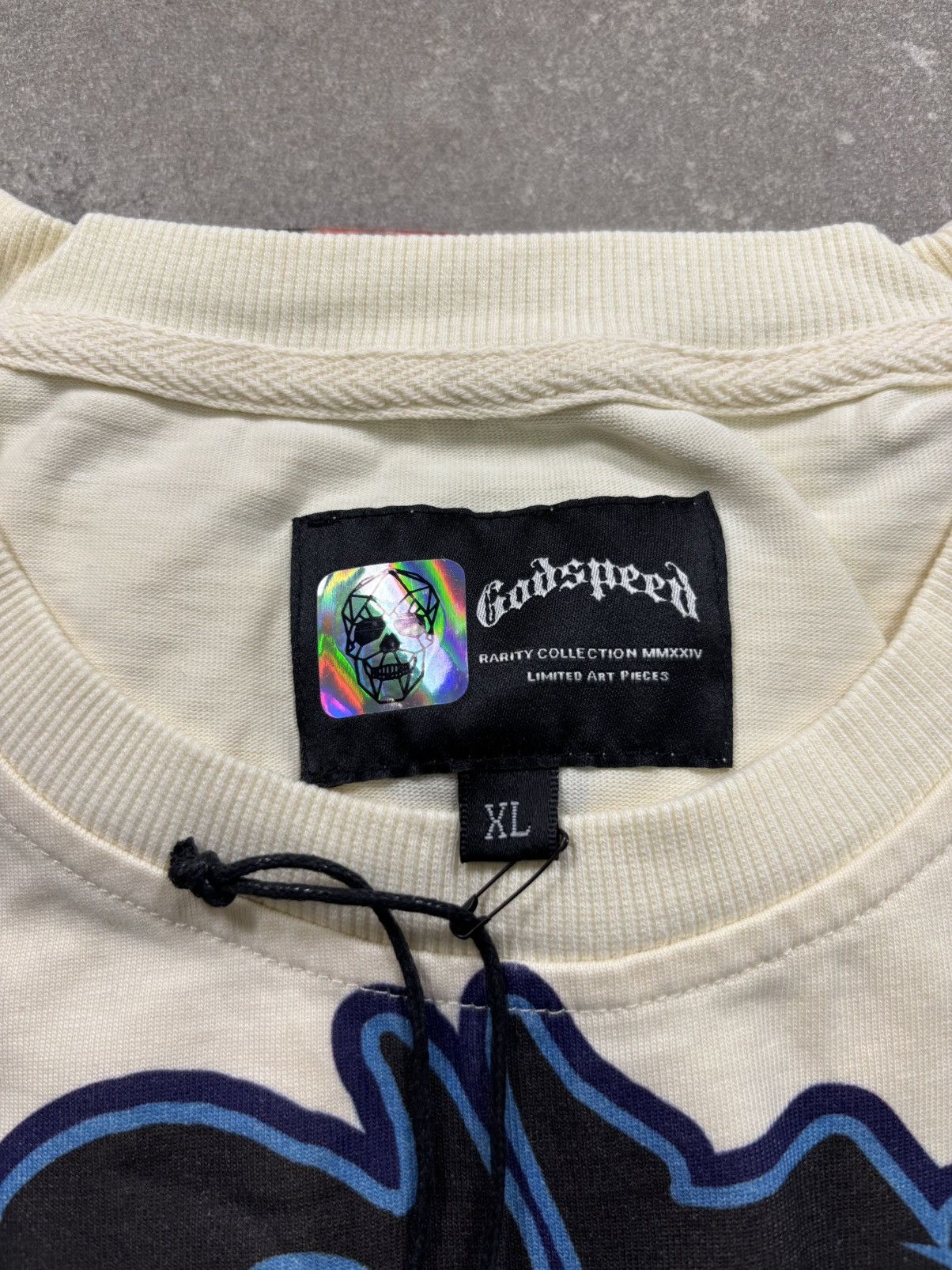 Godspeed Godspeed Miami UFO T-Shirt, Cream Size US XL / EU 56 / 4 - 10 Thumbnail