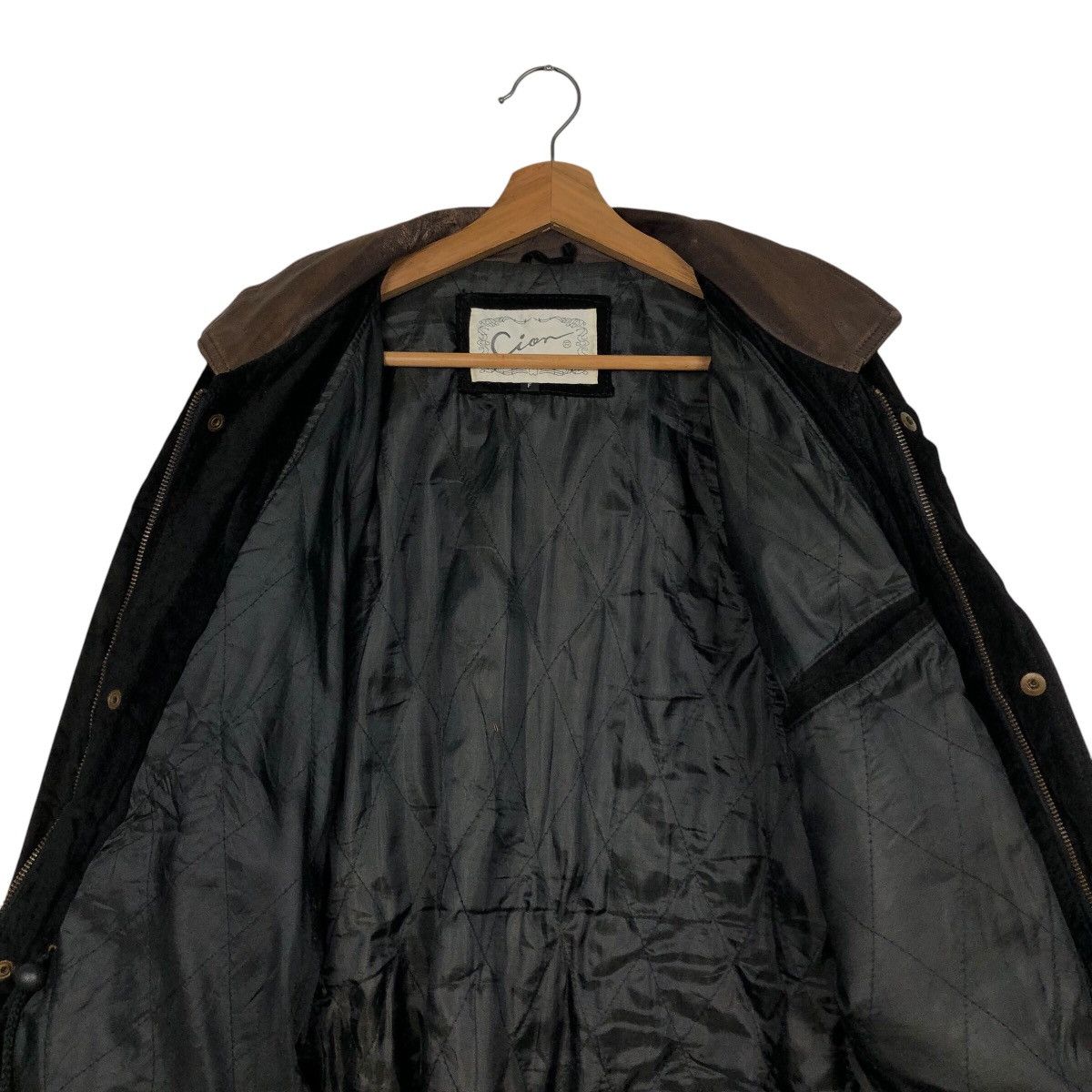 Issey Miyake 📌Vintage Genuine Pigskin Leather Jacket Cion Blanket Lining Size US M / EU 48-50 / 2 - 15 Thumbnail