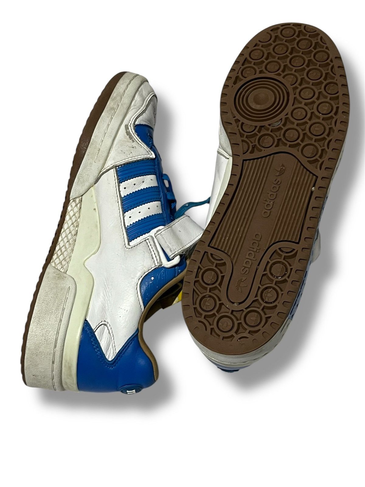 Adidas GENUINE - ADIDAS x M&MS Blue Forum Low 84 Trainers Size US 9 / EU 42 - 10 Thumbnail
