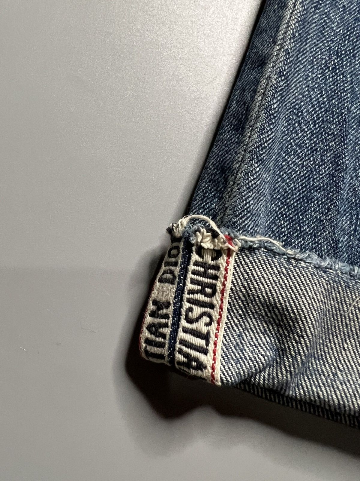 Dior Christian Dior S/S 19 J’adior Raw hem Boyfriend Jeans Size 25" / US 0 / IT 36 - 7 Thumbnail