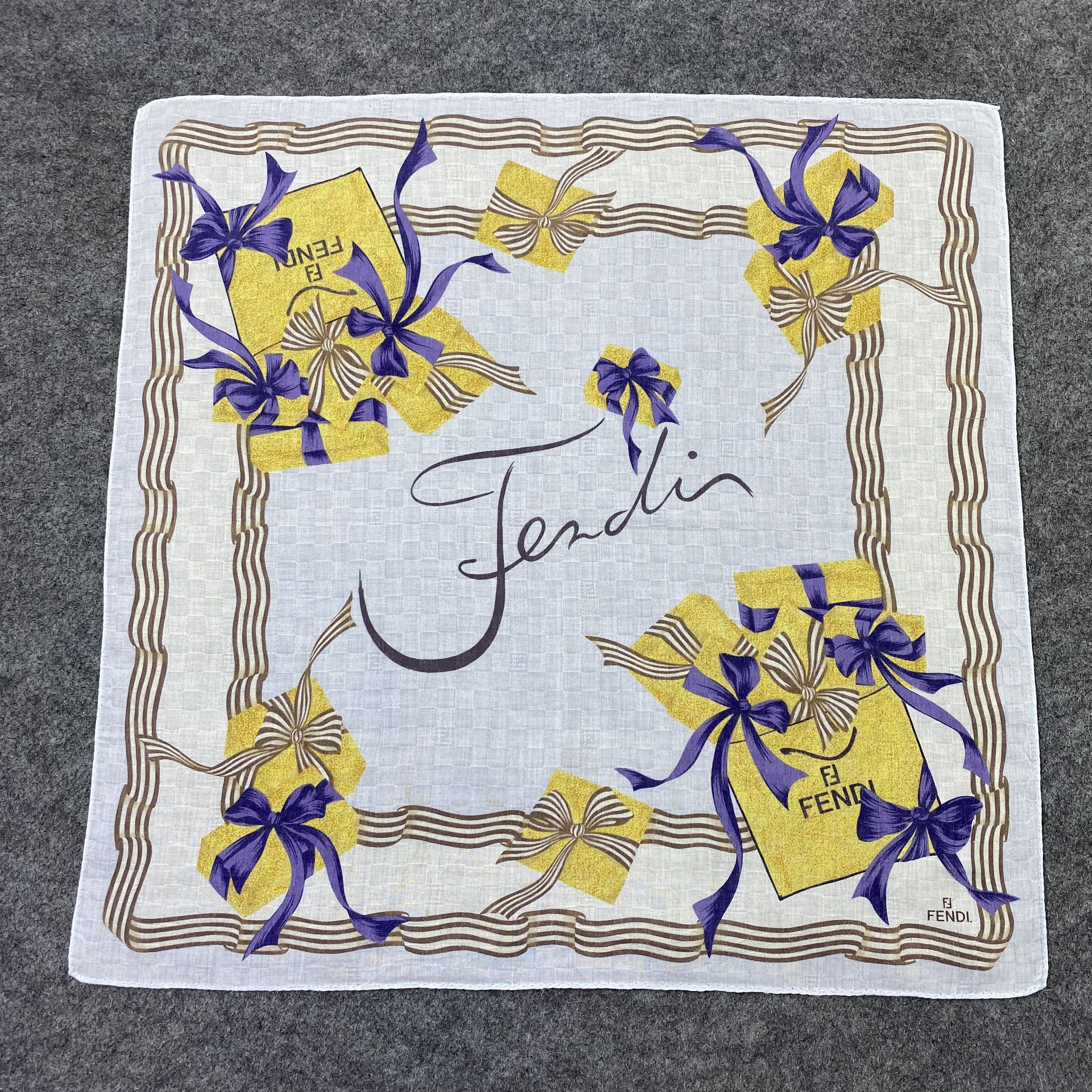 Fendi Fendi Handkerchief / Bandana / Neckerchief-B2110 Size ONE SIZE - 3 Thumbnail