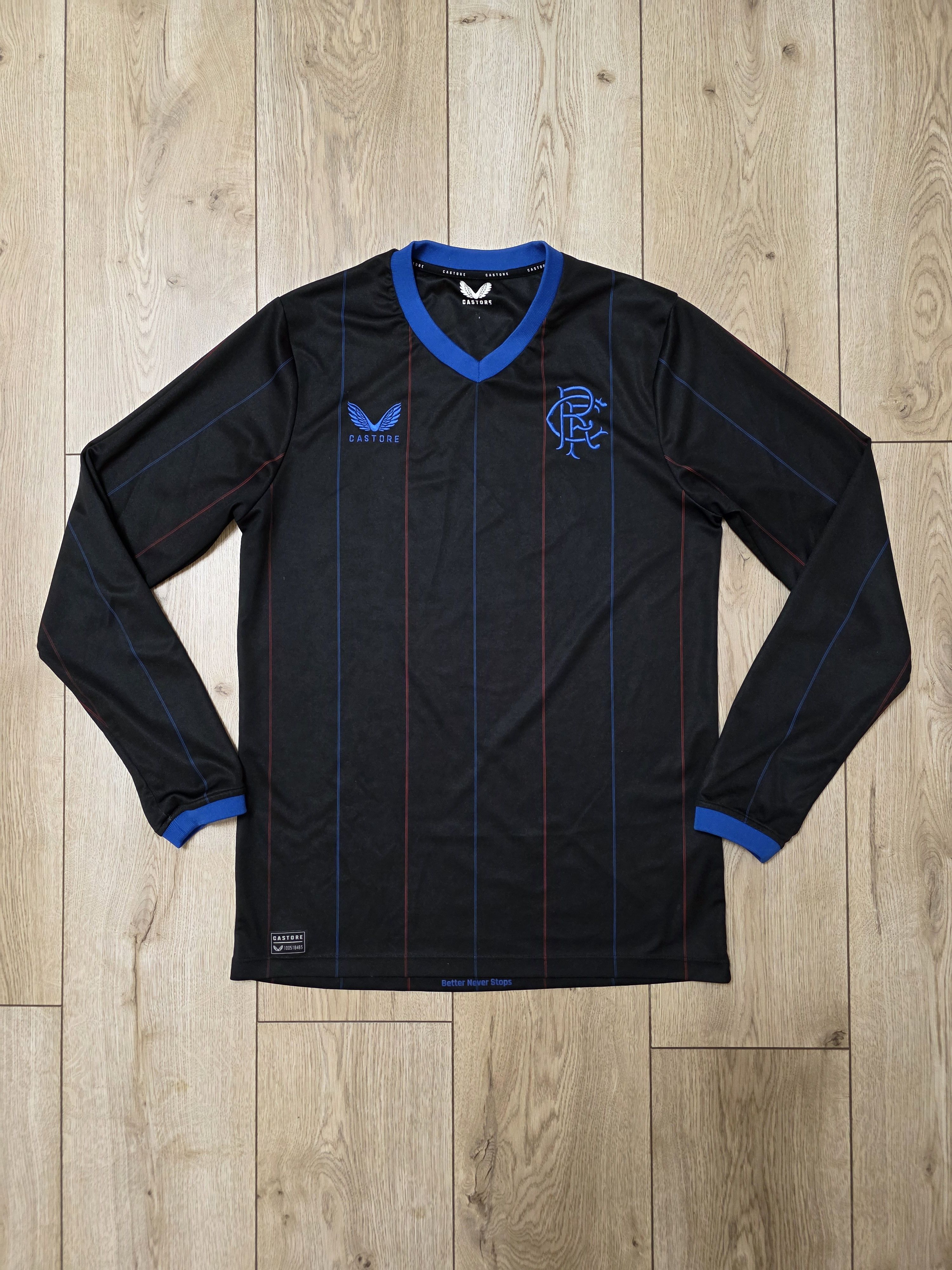 All Sport GLASGOW RANGERS 2023 FOURTH LONG FOOTBALL SOCCER JERSEY Size US M / EU 48-50 / 2 - 1 Thumbnail
