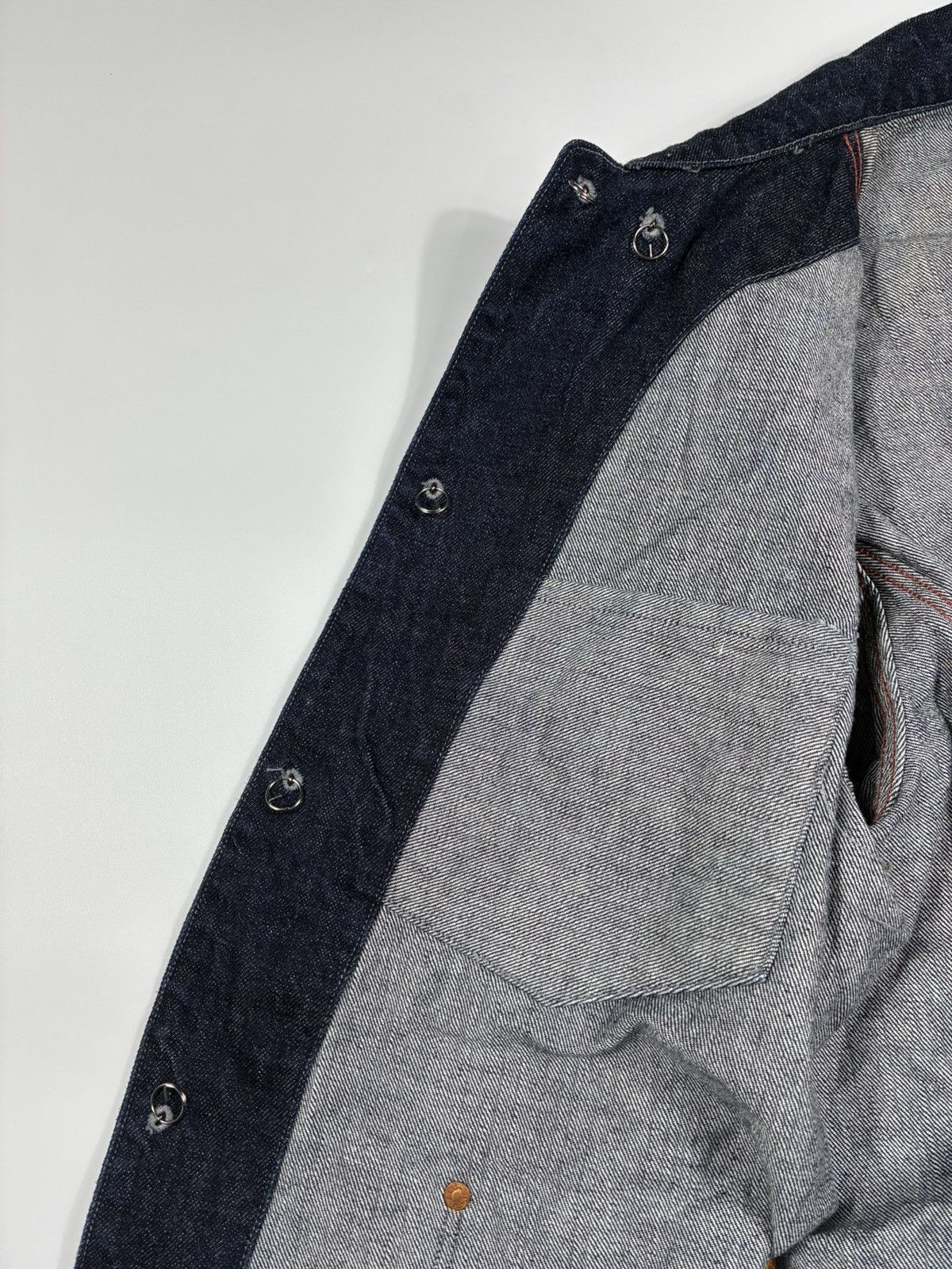 Pherrow's Pherrow's Co. 1920’s Style Denim Jacket Lot 555 Size US M / EU 48-50 / 2 - 7 Thumbnail