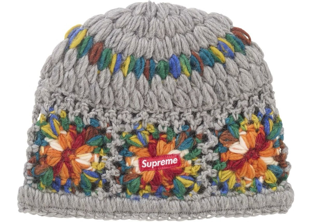 Supreme Supreme Crochet Beanie Size ONE SIZE - 1 Thumbnail