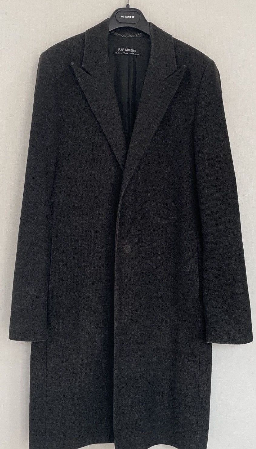 Raf Simons NEW!1998RAF 98-99 legendary item Unique collection long coat Size US M / EU 48-50 / 2 - 22 Thumbnail