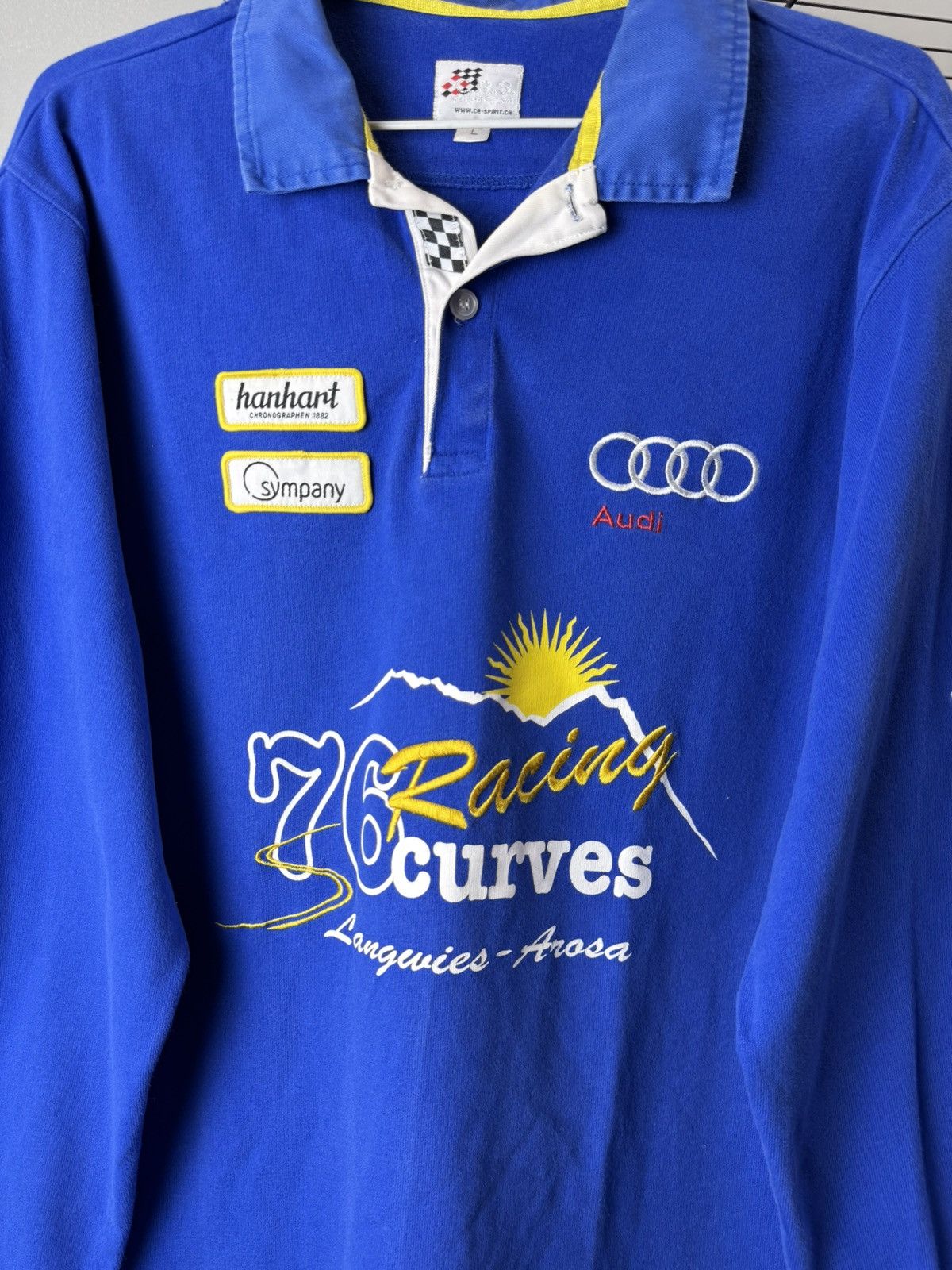 Porsche Design Rare! Vintage Audi Porsche Racing Classic Cars Long sleeve Size US L / EU 52-54 / 3 - 4 Thumbnail