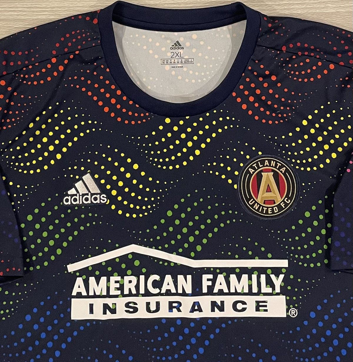 Adidas Adidas 2019/20 Atlanta United FC Soccer Jersey Mens Size 2XL Size US XXL / EU 58 / 5 - 2 Thumbnail