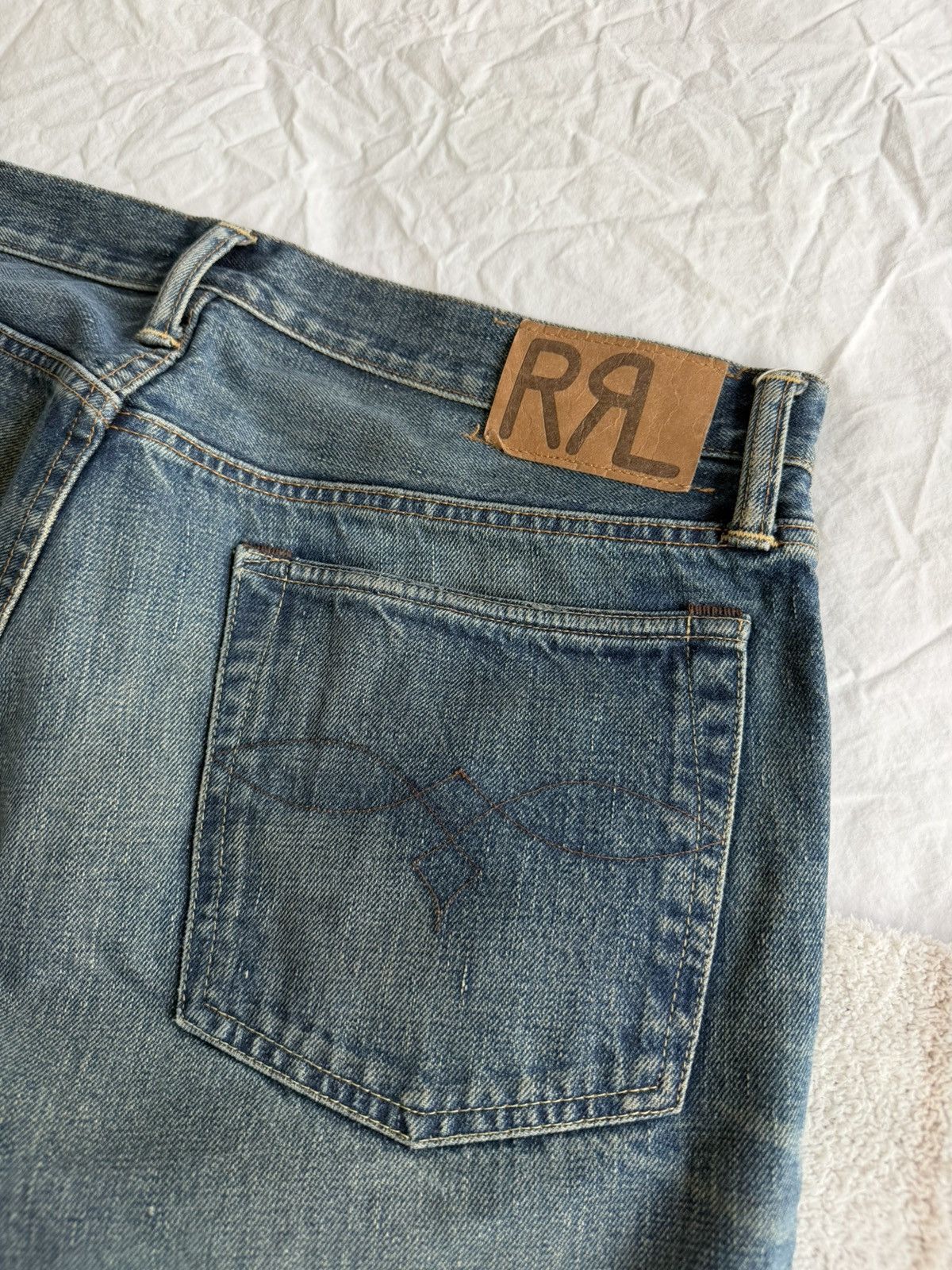 RRL Ralph Lauren Ralph Lauren RRL Slim Fit Jean Size 33 Size US 33 - 12 Thumbnail