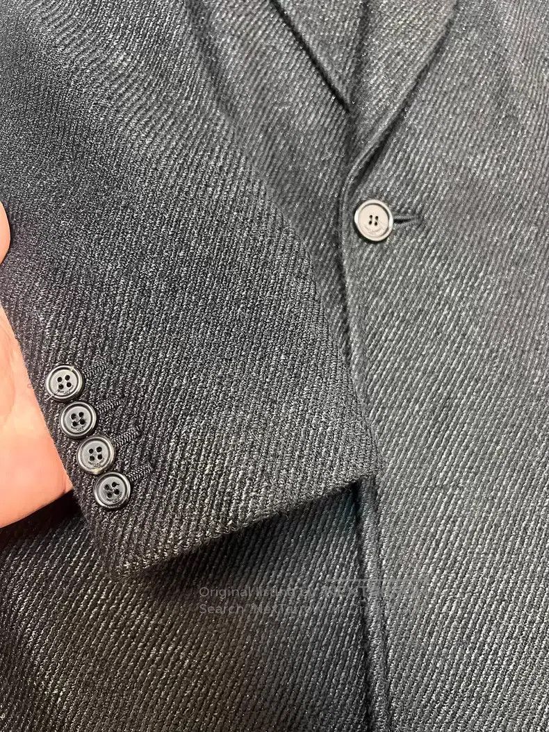 Saint Laurent Paris Saint Laurent Paris Wool Coat Size S / US 4 / IT 40 - 4 Thumbnail