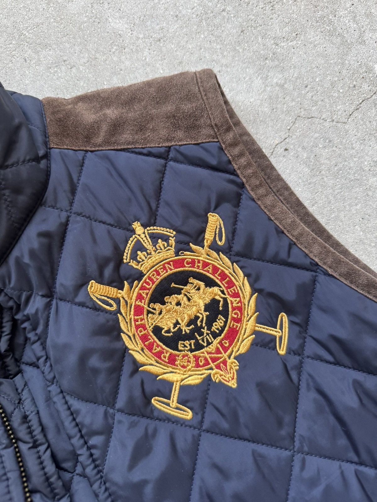 Ralph Lauren Vintage Ralph Lauren Quilted Vest Size L / US 10 / IT 46 - 10 Thumbnail