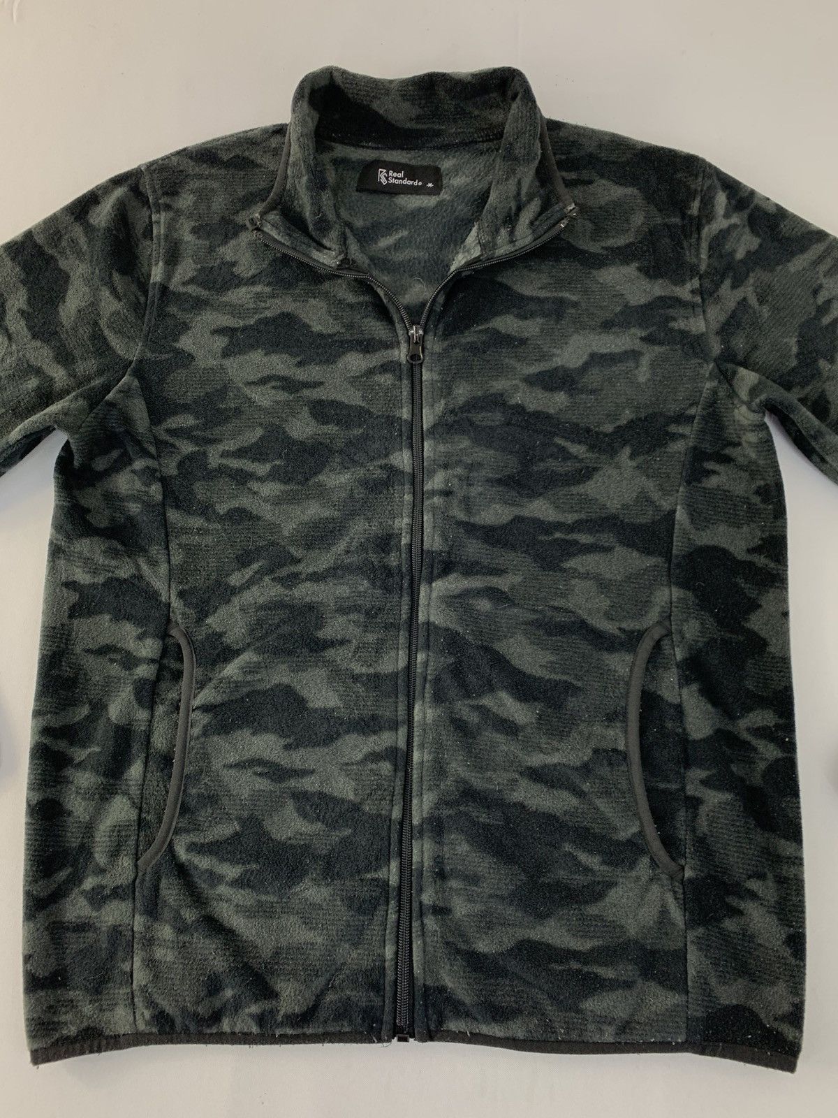 Japanese Brand Hype Japanese Brand Real Standard Fleece Camo Jacket Brand Size US M / EU 48-50 / 2 - 3 Thumbnail