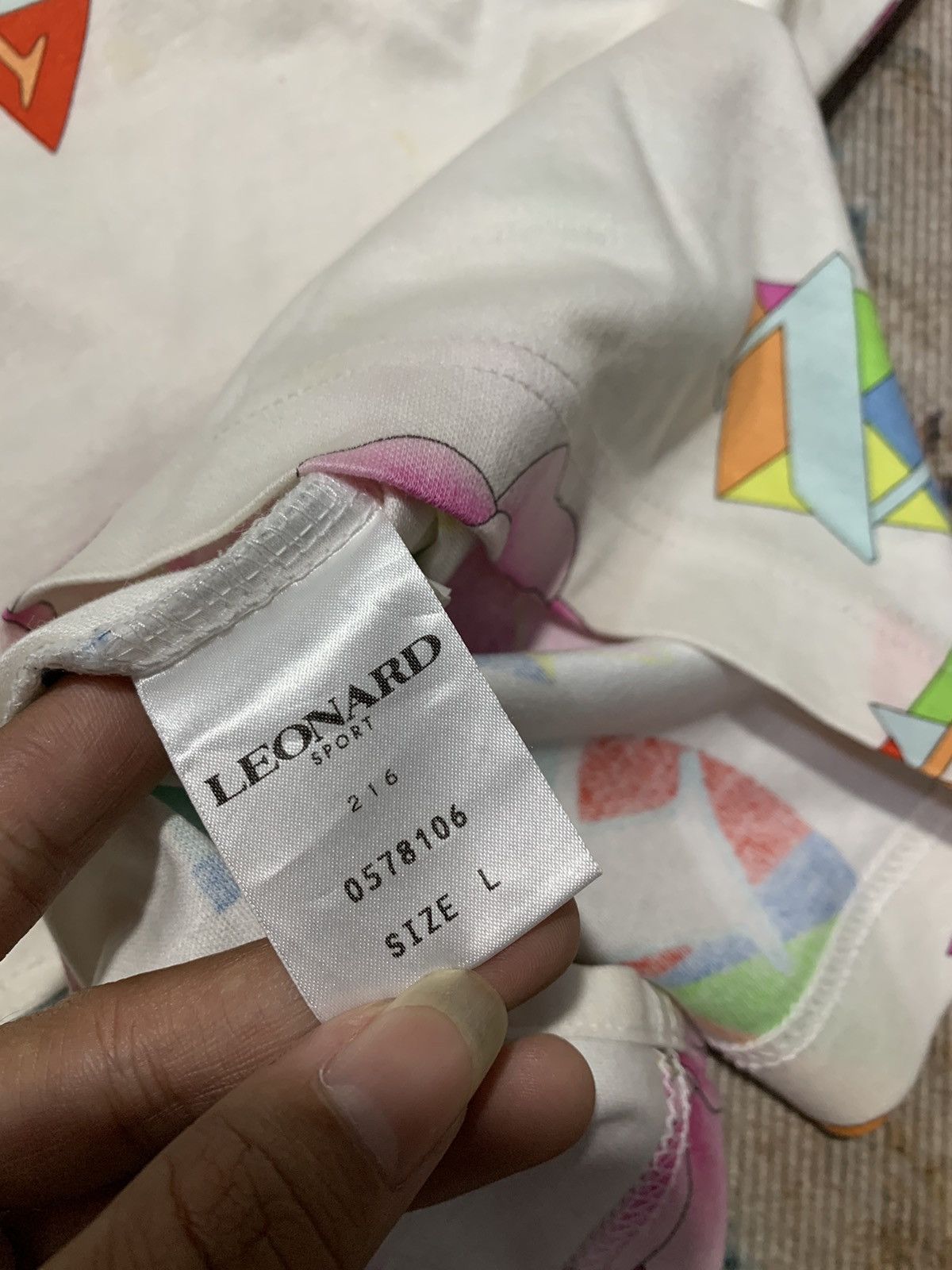 Beauty Beast × Hysteric Glamour × Japanese Brand Leonard Paris Flower Full print Y2k Style Size US L / EU 52-54 / 3 - 5 Thumbnail