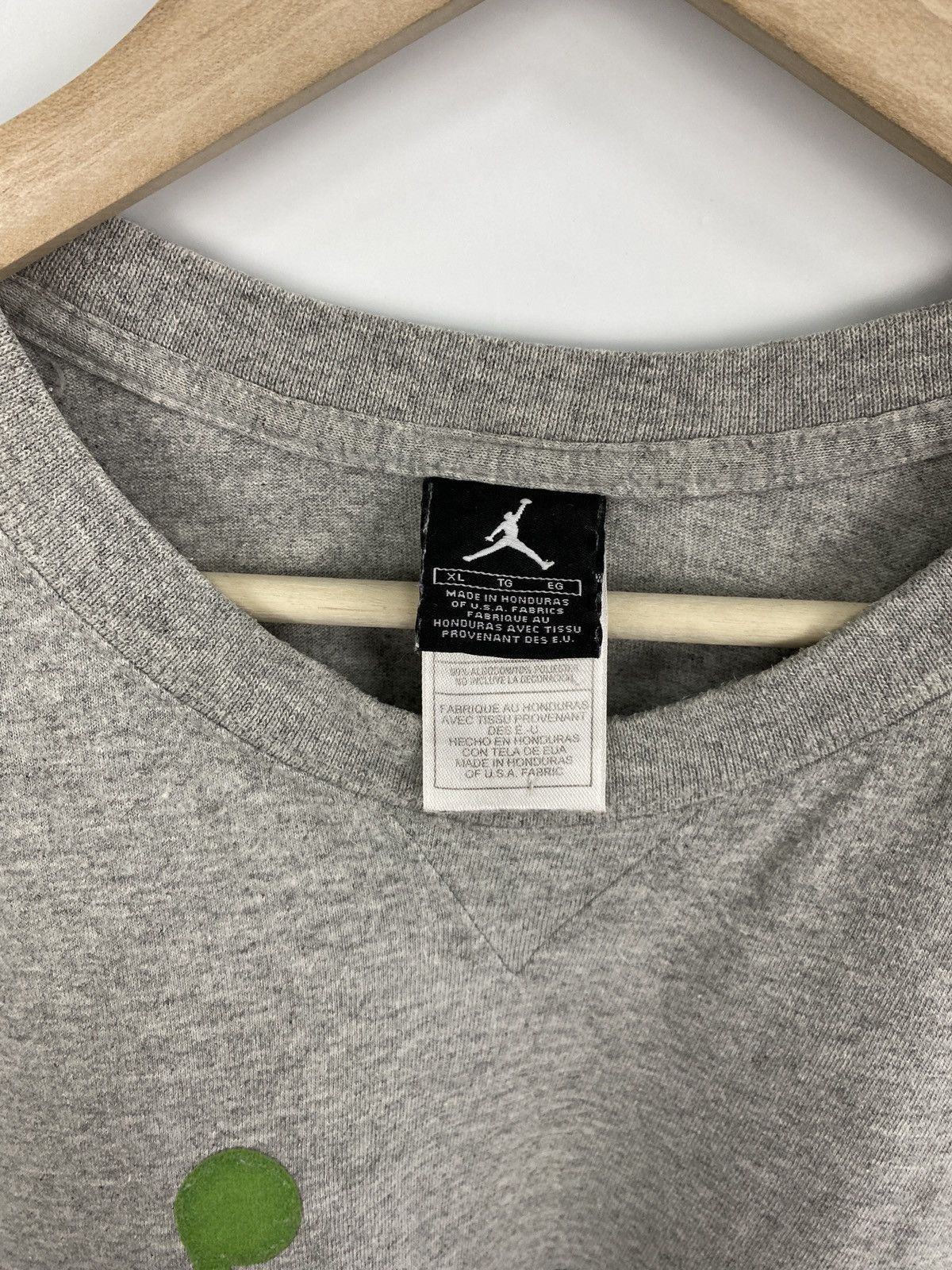 Jordan Brand 🇺🇸 Vintage 90s USA Jordan Nike t-shirt rare retro hype Y2K Size US XXL / EU 58 / 5 - 5 Thumbnail