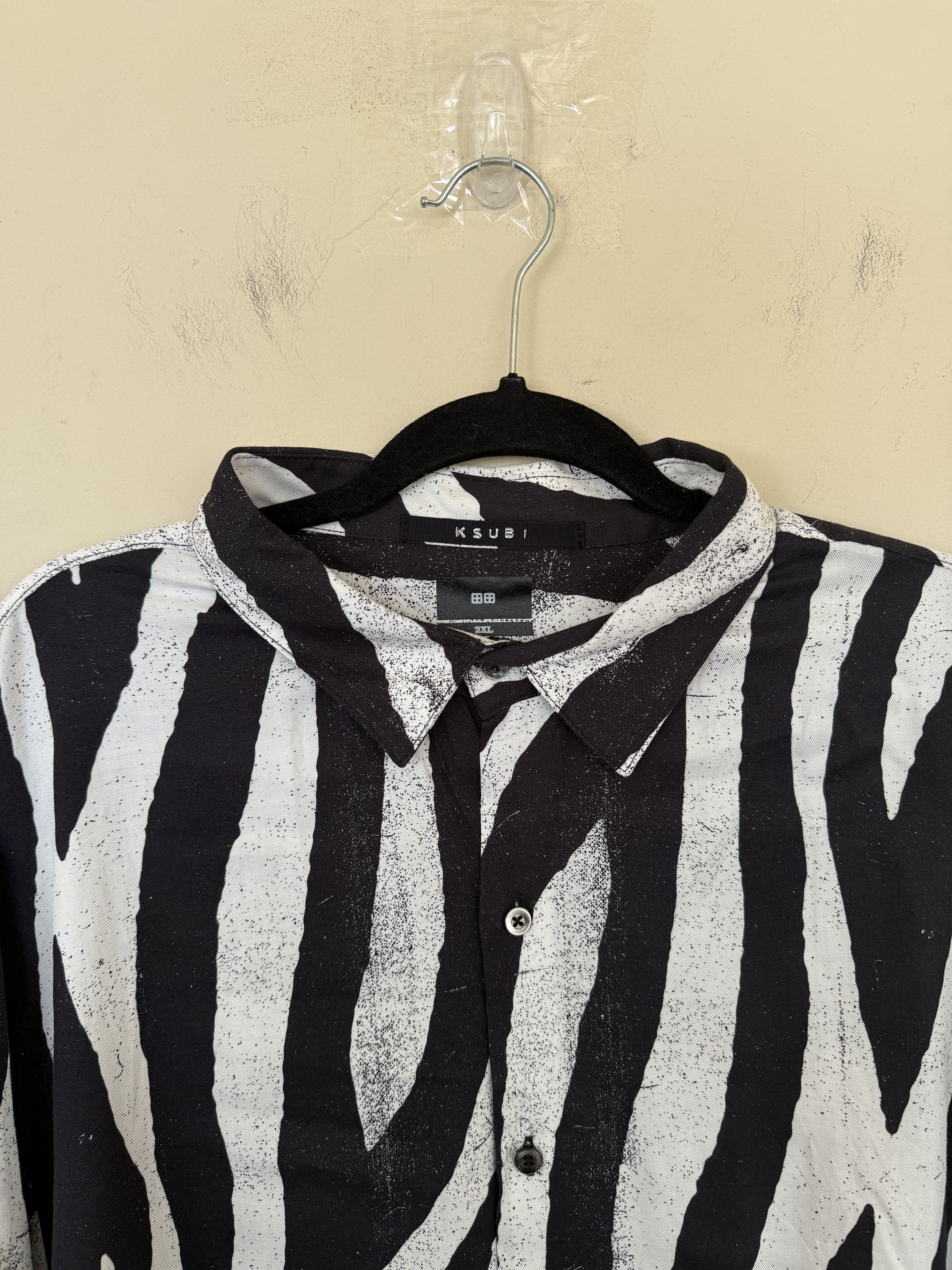 Ksubi Ksubi Zebra Button Down Size US XXL / EU 58 / 5 - 4 Thumbnail