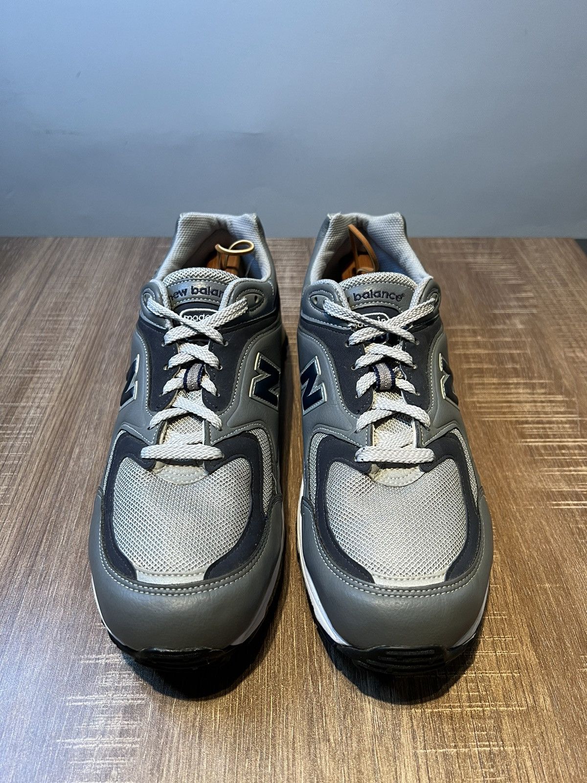 New Balance New Balance M2001GR Mens Sz 12 2E Made in USA Gray Blue Size US 12 / EU 45 - 3 Thumbnail