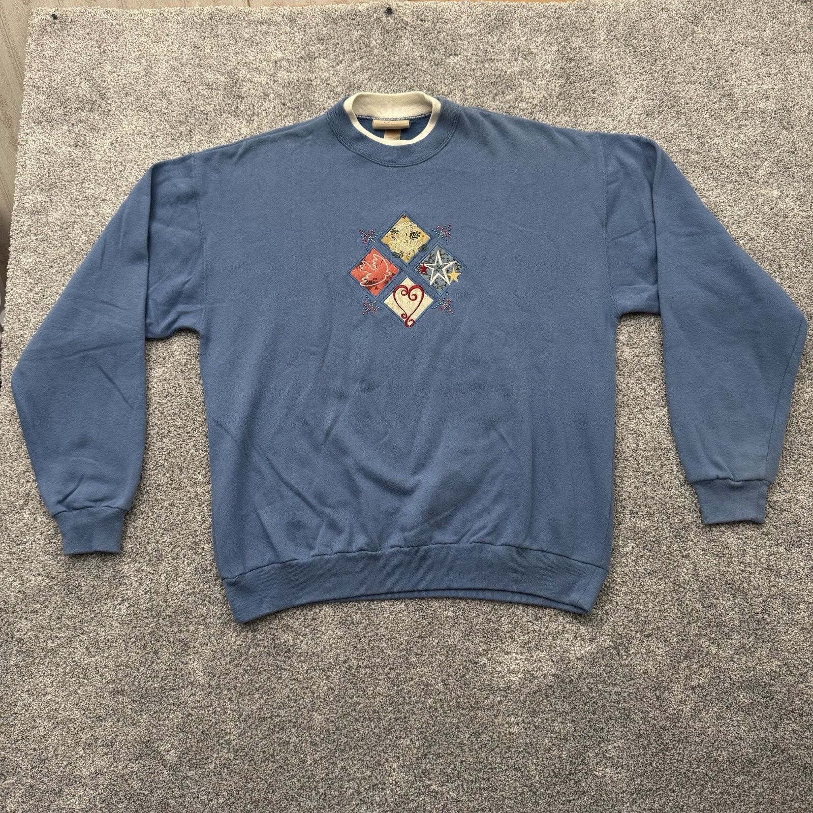 Other Vintage 90s Sweatshirt Mens Size XL Old Money Outdoorsy Size US XL / EU 56 / 4 - 1 Thumbnail