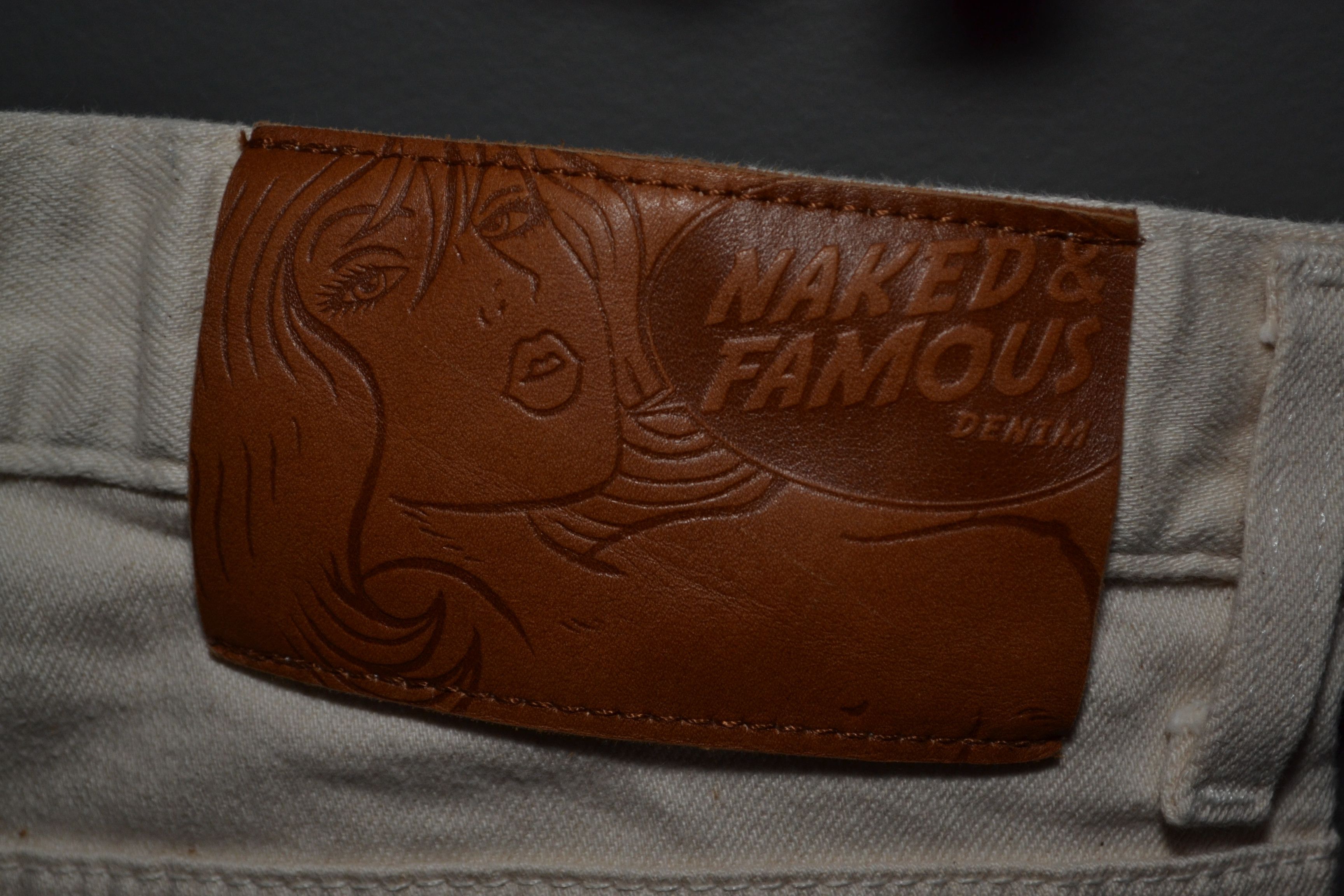 Naked & Famous Naked & Famous Super Guy Natural Seed Denim 31 Jeans Size US 31 - 9 Thumbnail