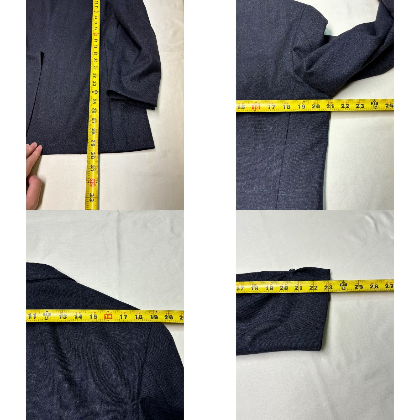 Brooks Brothers Brooks Brothers Gray Plaid Blazer Jacket Sport Coat Size 41 USA Made Men's Size 36R - 8 Thumbnail