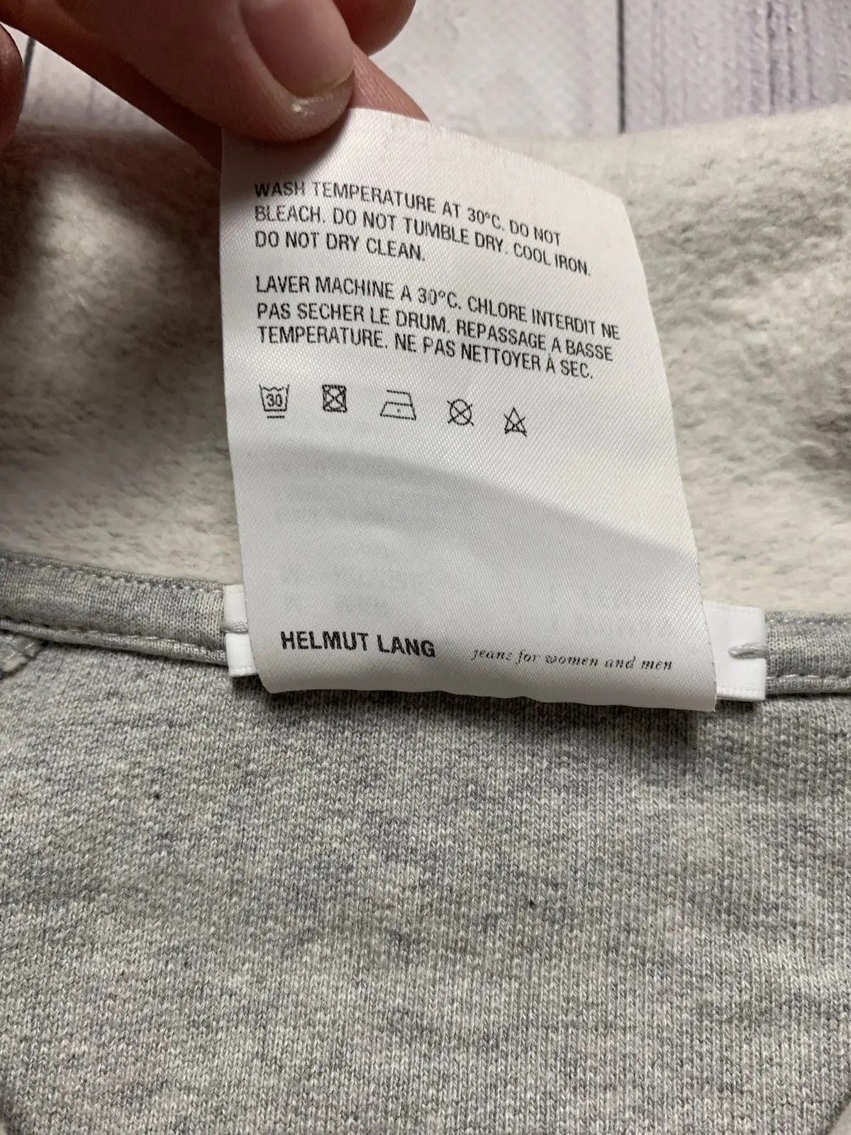 Helmut Lang Vintage Helmut Lang luxury sweater zip 1/4 sweatshirt M/L Size L / US 10 / IT 46 - 6 Thumbnail