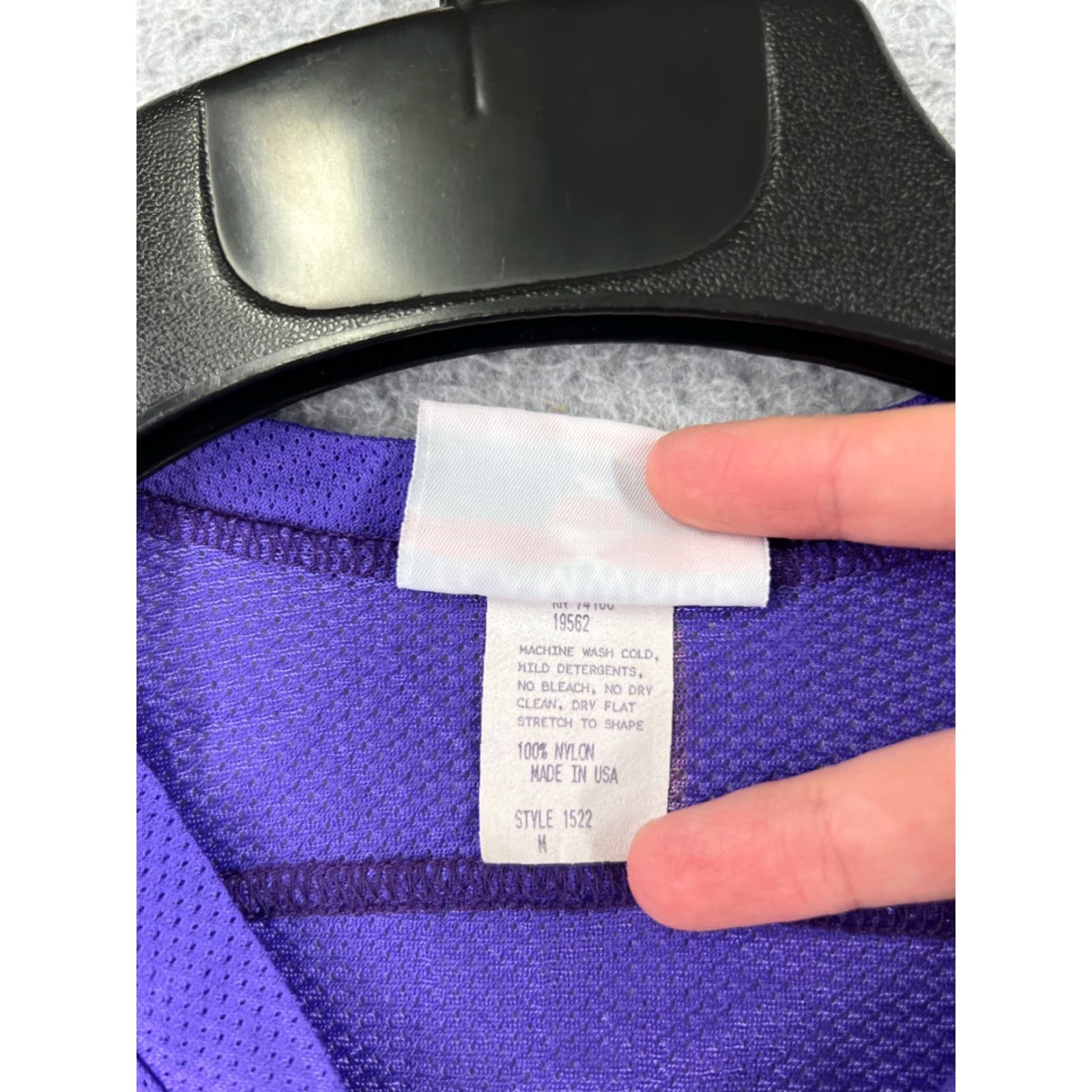 Palace VINTAGE Team Caesars Jersey Shirt Adult M Purple USA Casino Logo 90s Teamwork Athletic Mens Size US M / EU 48-50 / 2 - 4 Thumbnail