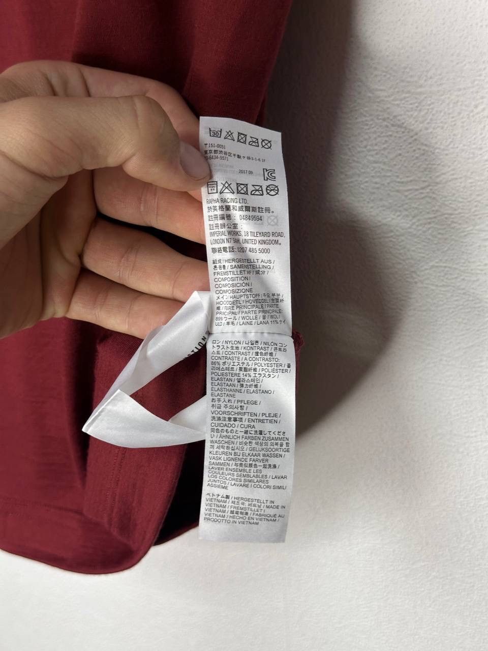 Rapha Rapha Women’s Merino Wool T-Shirt Burgundy Cycling Top M Size M / US 6-8 / IT 42-44 - 10 Thumbnail