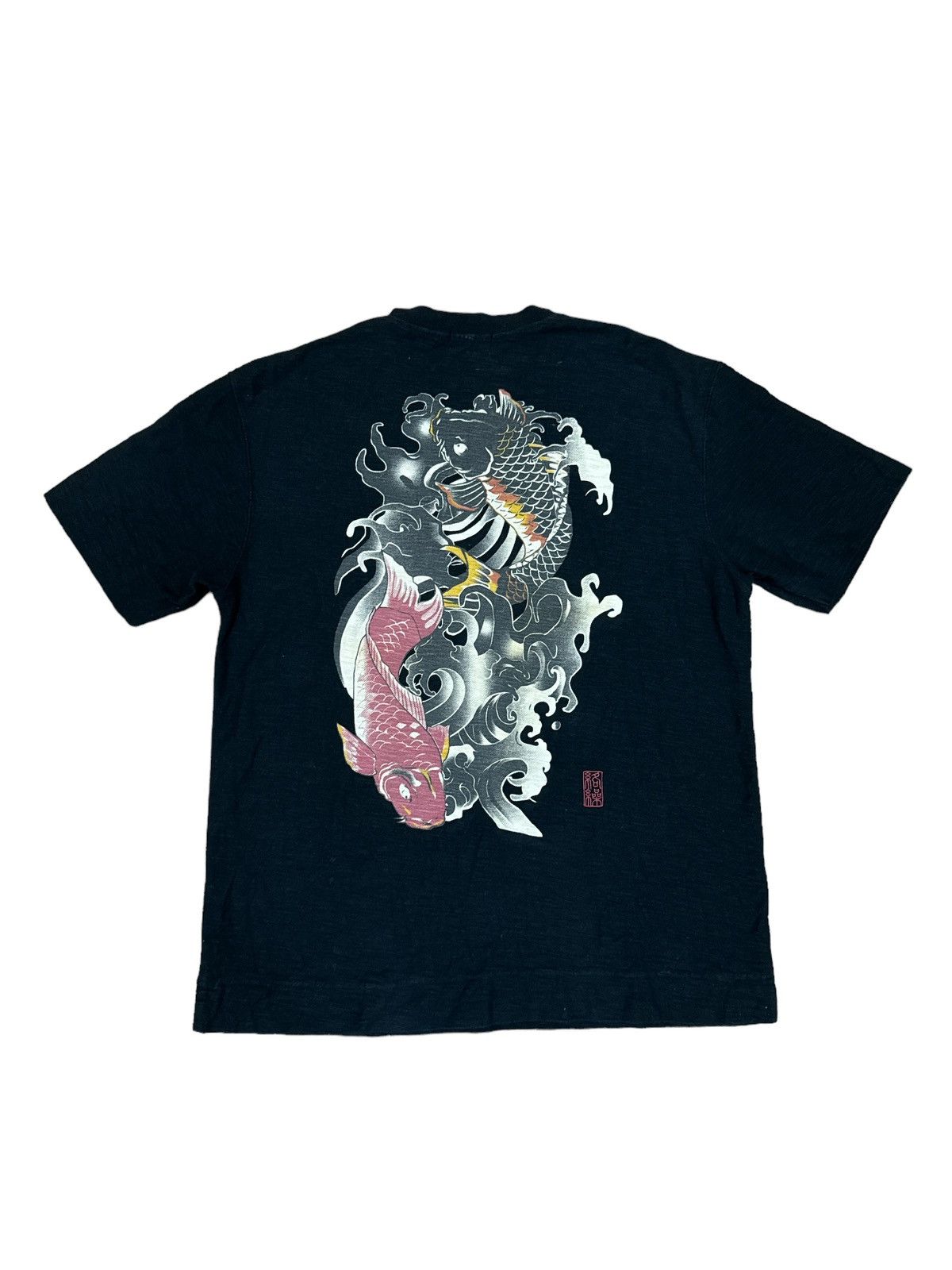 KARA KARA KURI SUKAJAN KOI FISH SHIRT Size US XL / EU 56 / 4 - 1 Thumbnail