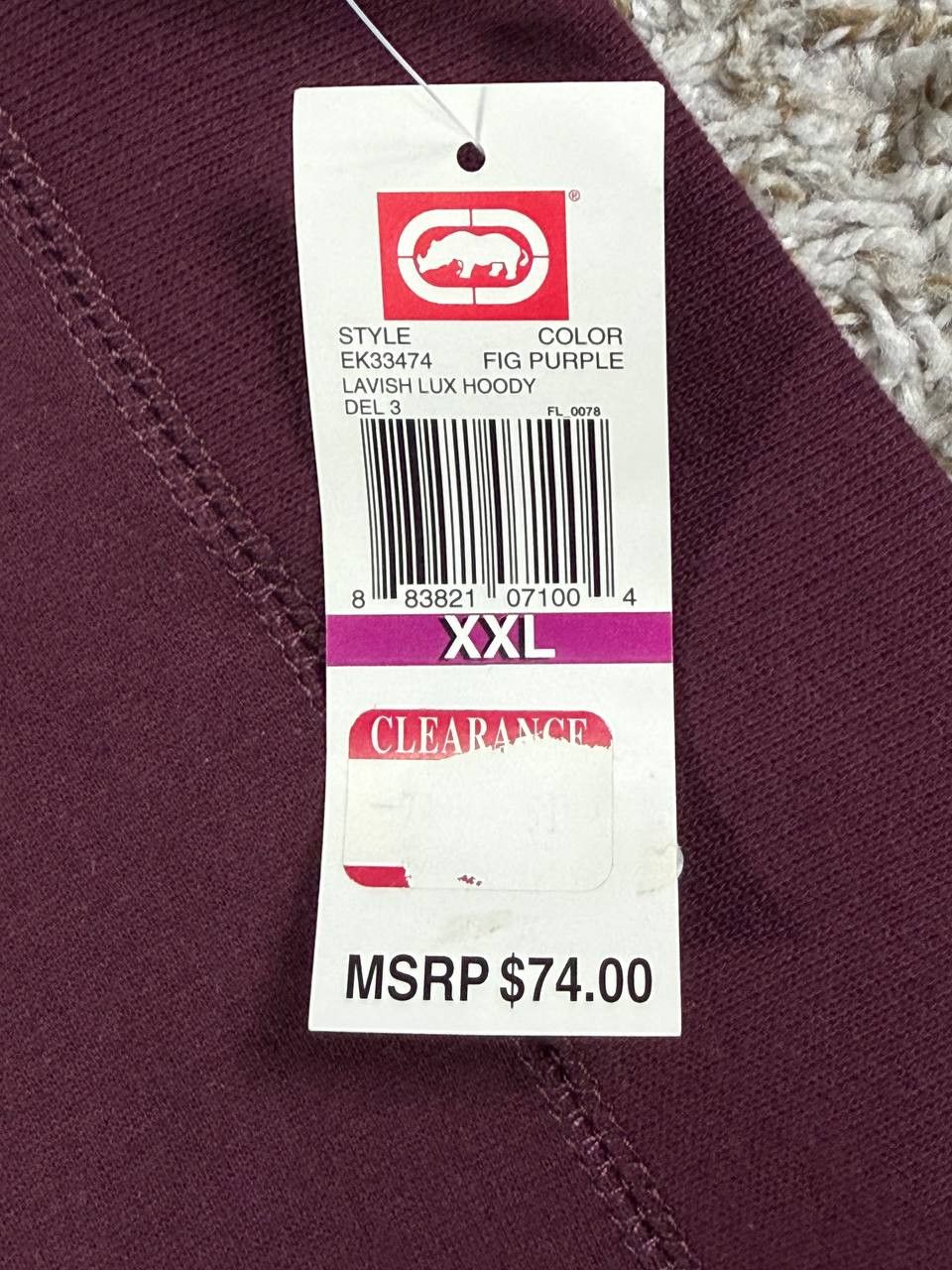 Ecko Unltd. Ecko Unltd Y2K Full Zip Hoodie Studded Logo Vintage Hip Hop Size US XXL / EU 58 / 5 - 12 Thumbnail
